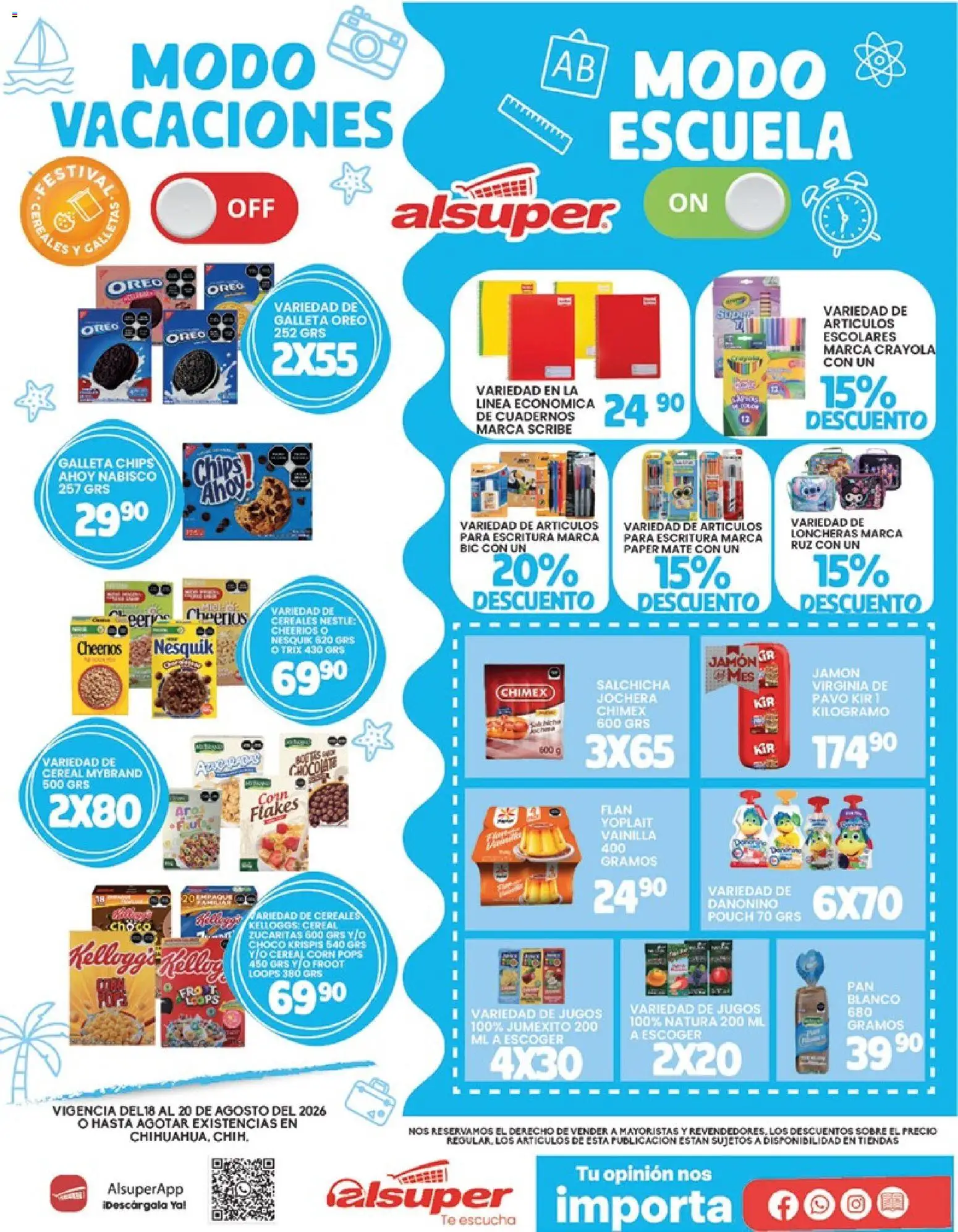 Vista previa las ofertas de la tienda Alsuper - Alsuper folleto desde el 18/08/2026 