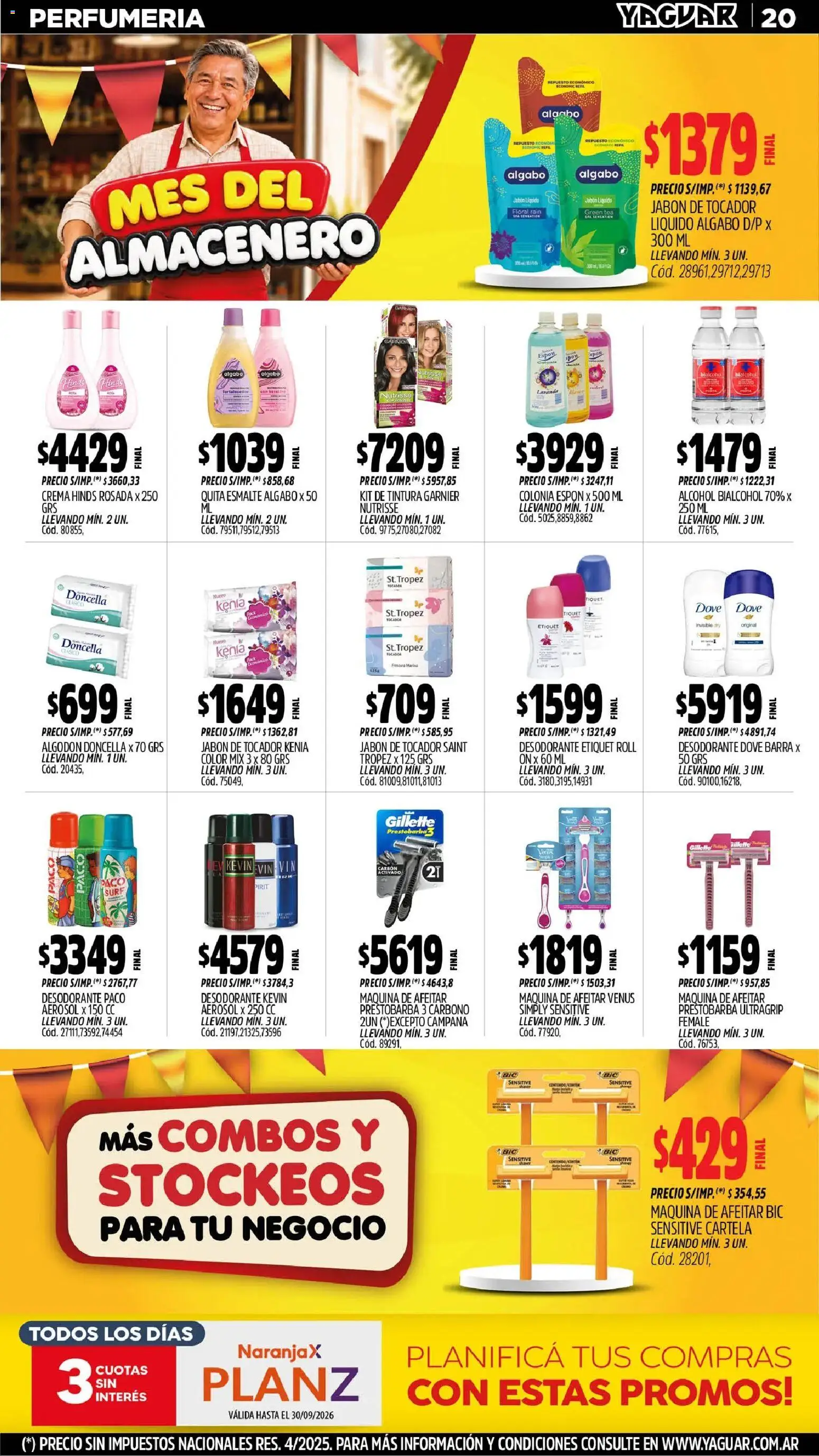 Vista previa del folleto de la tienda Yaguar válido desde el 31/08/2026 