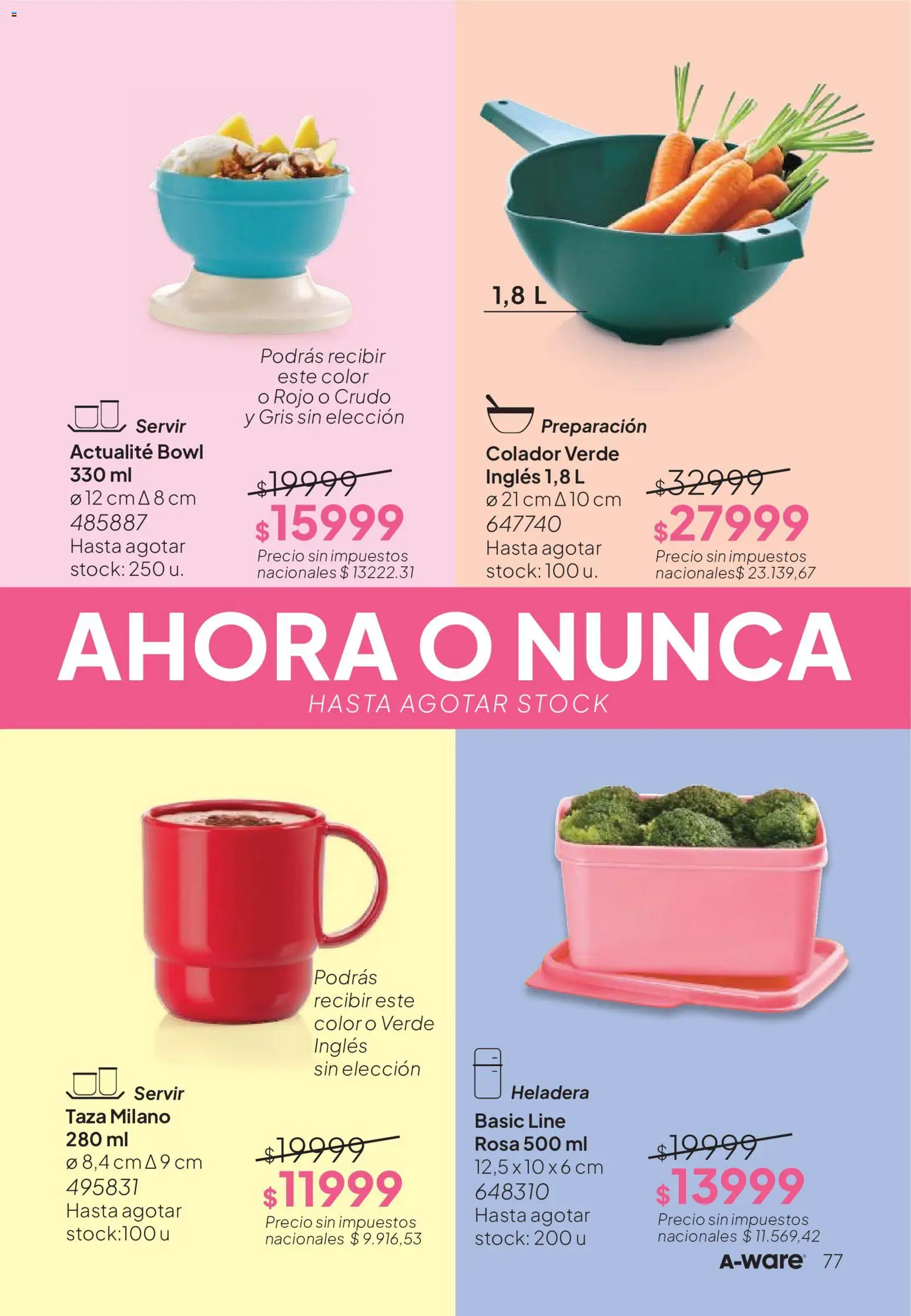 Vista previa del folleto de la tienda Tupperware válido desde el 30/10/2026 