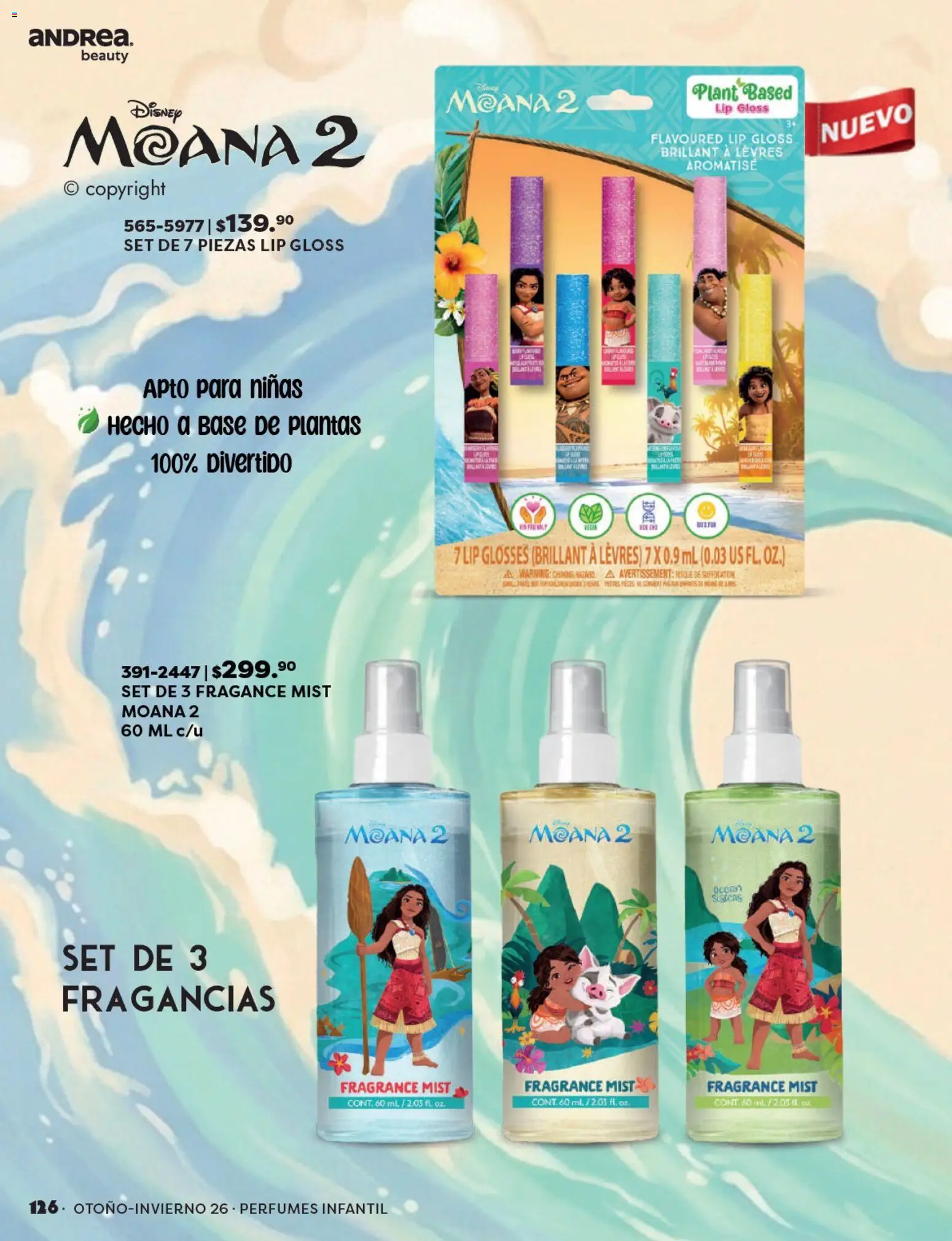 Vista previa las ofertas de la tienda Andrea - Andrea catálogo Beauty desde el 23/08/2026 