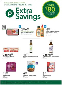 Ad Preview of Publix Publix Extra Savings from 06/13/2026
