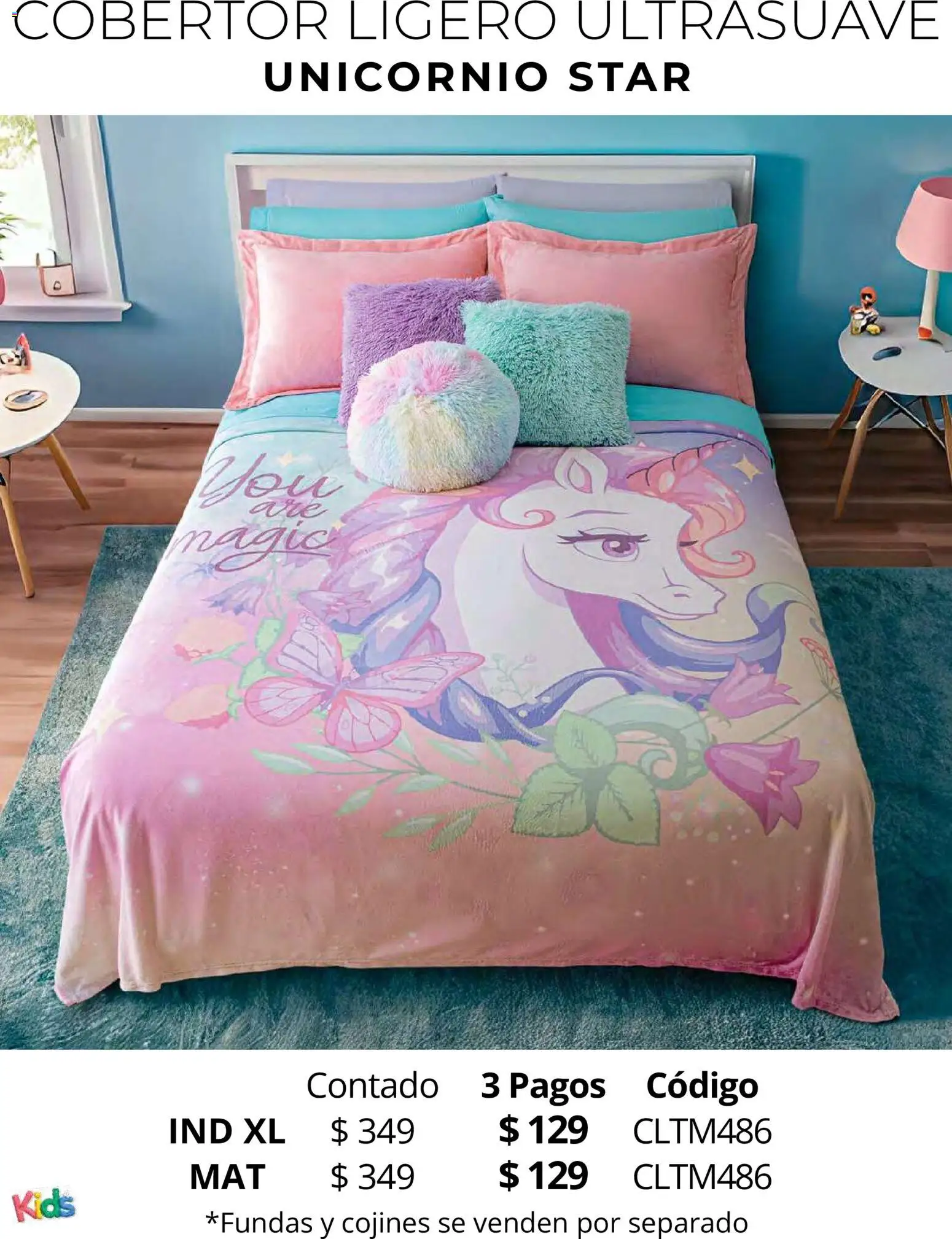 Vista previa las ofertas de la tienda Colchas Concord - Colchas Concord catálogo Kids desde el 01/05/2026 - Cobertor