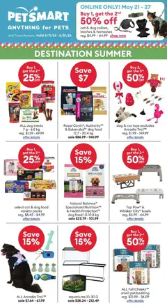 Preview of leaflet Petsmart - Summer Flyer from shop Petsmart is valid from May 11, 2026