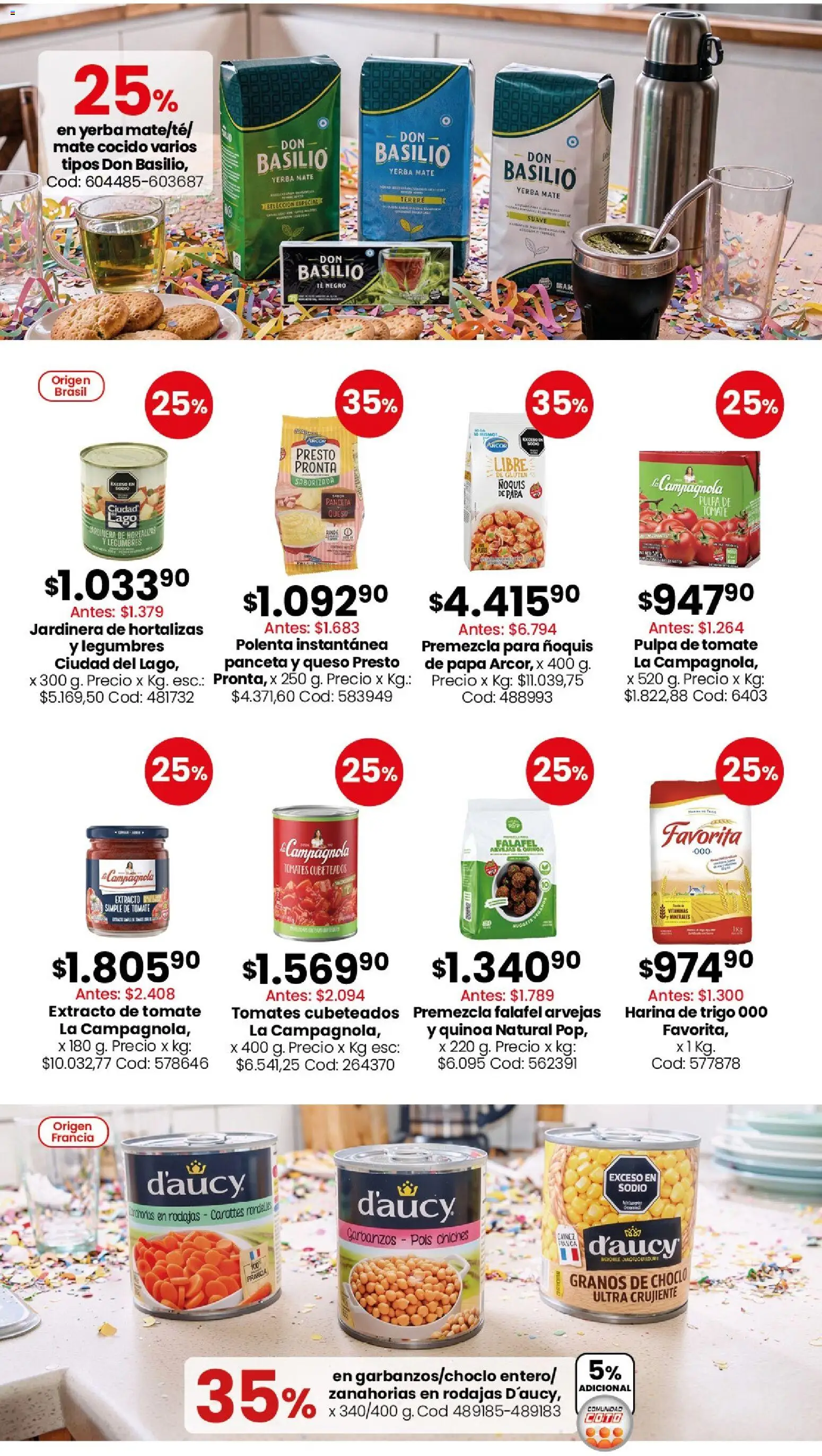 Vista previa del folleto de la tienda Coto válido desde el 12/10/2026 