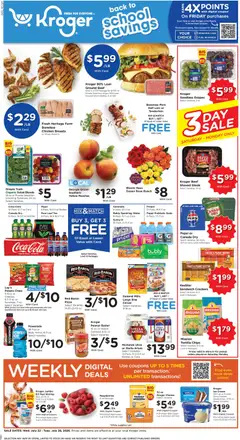 Ad Preview of Kroger Kroger Weekly Ad from 07/22/2026