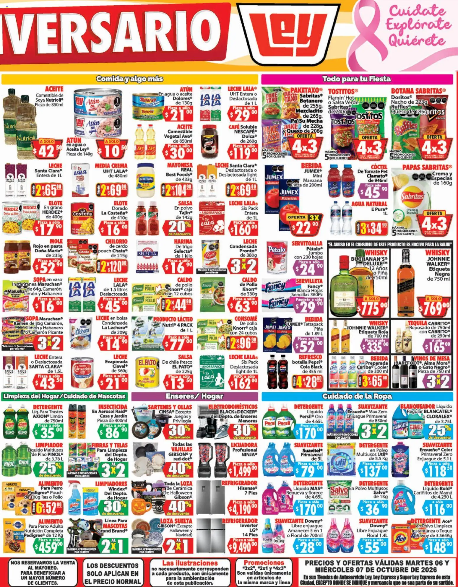 Vista previa las ofertas de la tienda Casa Ley - Casa Ley folleto Autoservicio desde el 06/10/2026 