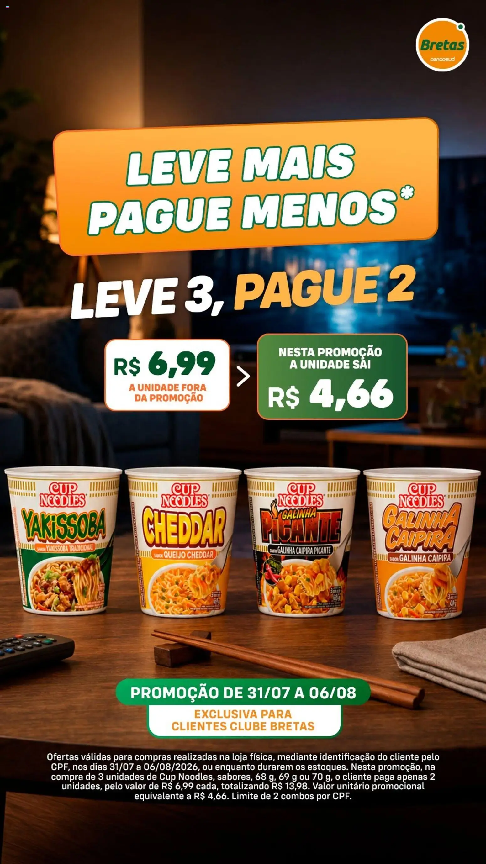Ofertas Bretas ofertas Leve Mais Pague Menos até 06/08/2026. - Página 3