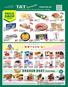 Preview of leaflet T&T Supermarket weekly flyer / circulaire from shop T&T Supermarket is valid from May 08, 2026
