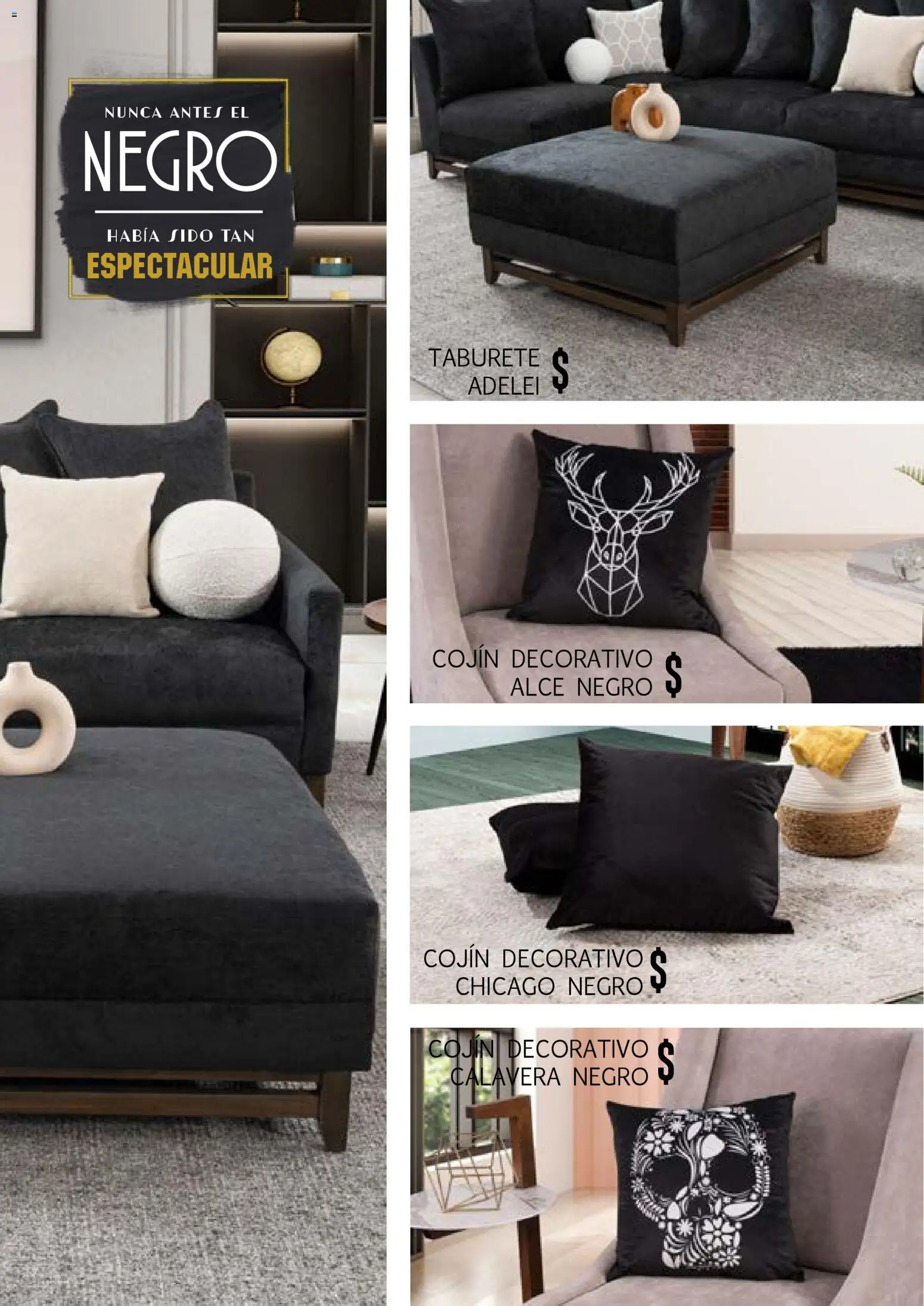 Vista previa las ofertas de la tienda Muebles Dico - Muebles Dico catálogo Black Chicago desde el 17/03/2026 
