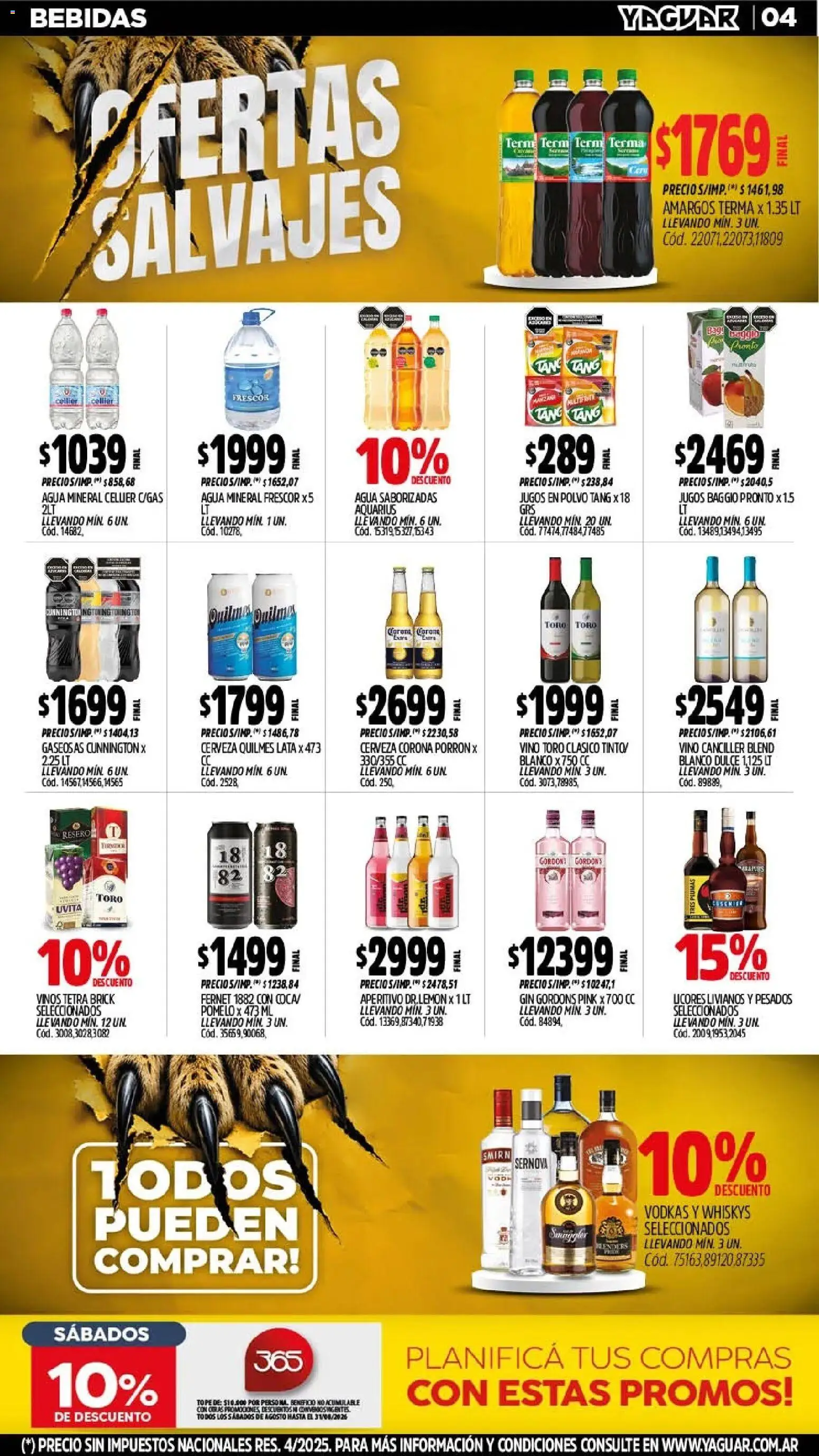 Vista previa del folleto de la tienda Yaguar válido desde el 10/08/2026 