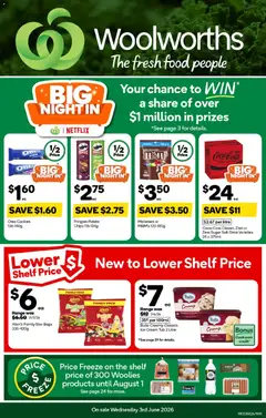 Preview of catalogue WWoolworths catalogue Port Hedland from shop Woolworths valid 03/06/2026