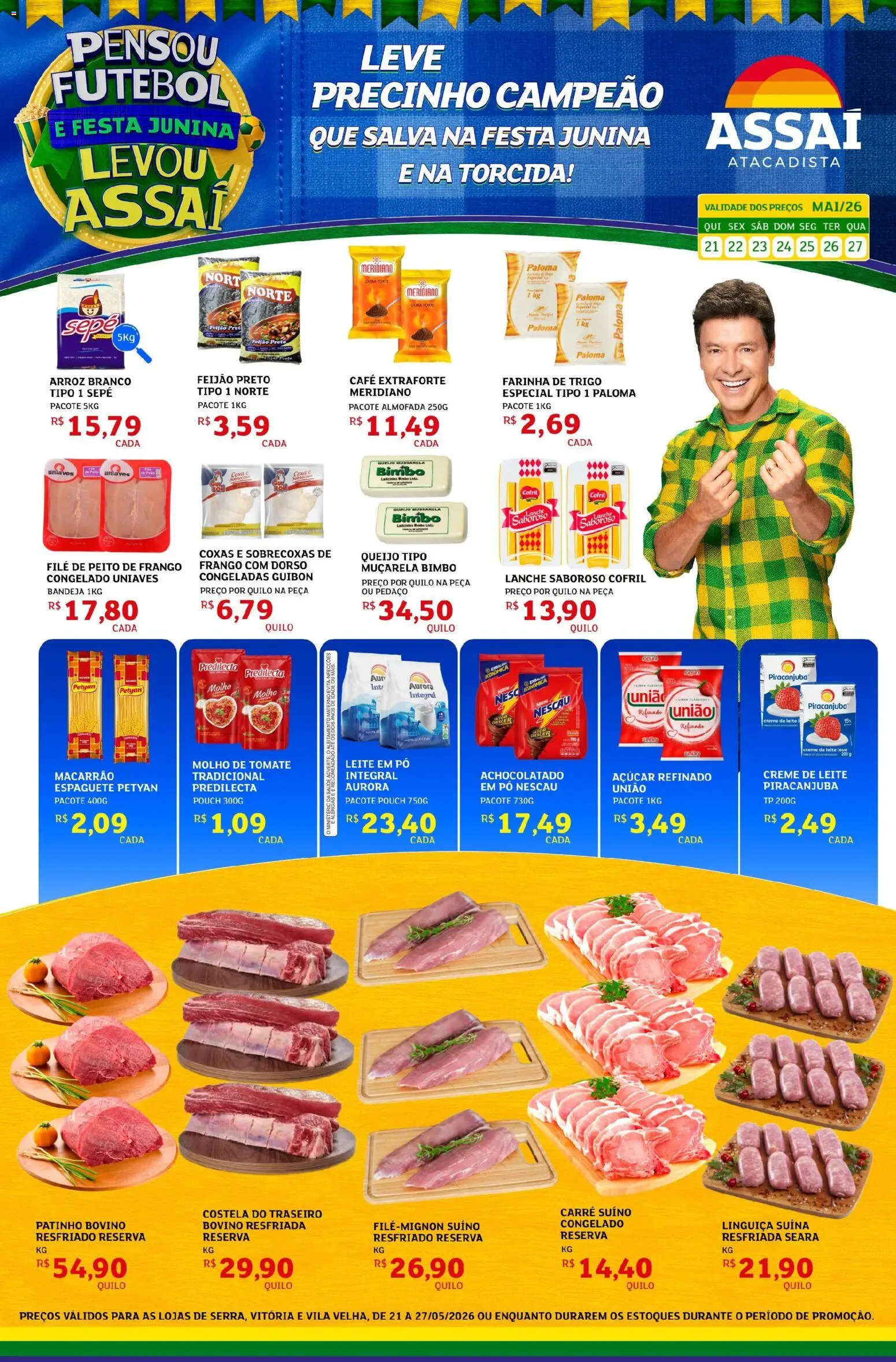Pré-Visualização do folheto "Assaí Atacadista ofertas - ES" da loja Assaí Atacadista válido a partir de 21/05/2026