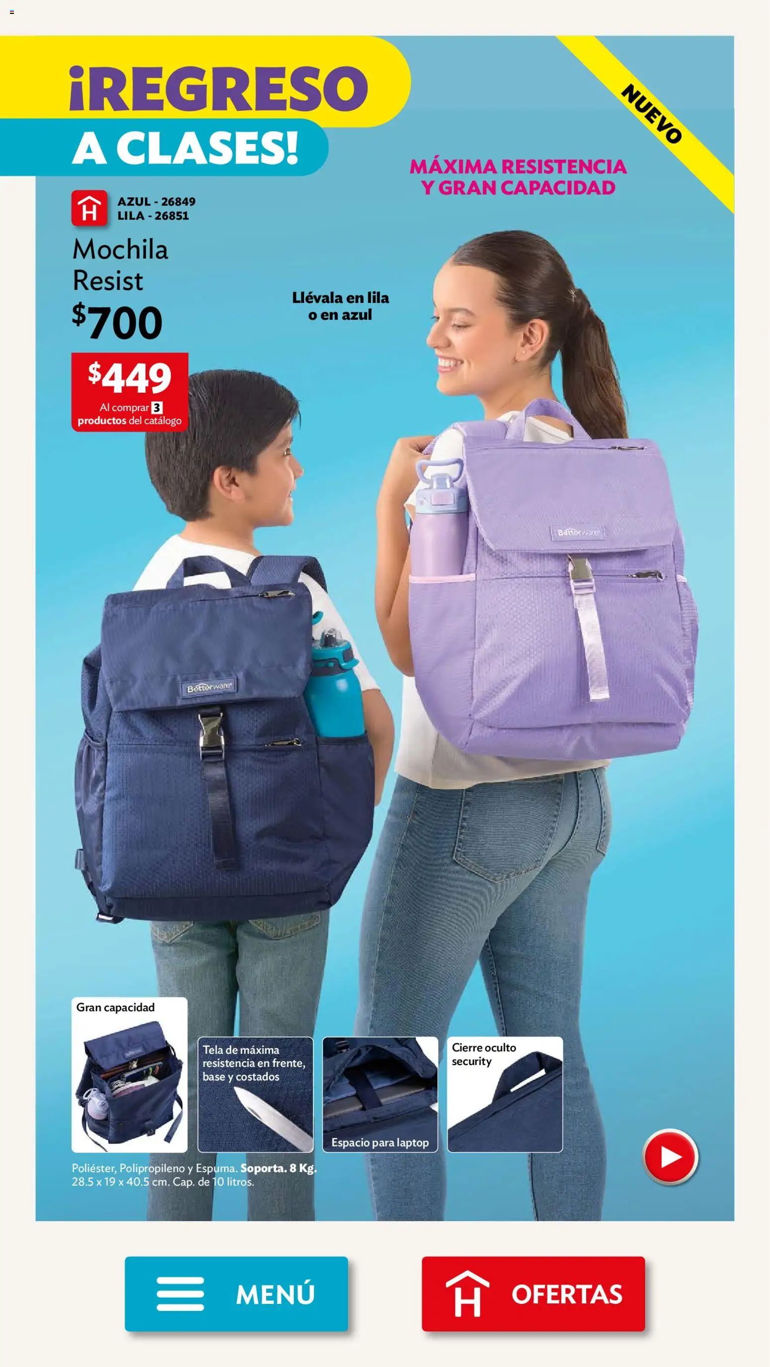 Vista previa las ofertas de la tienda Betterware - Betterware campaña 8 2026 desde el 03/08/2026 
