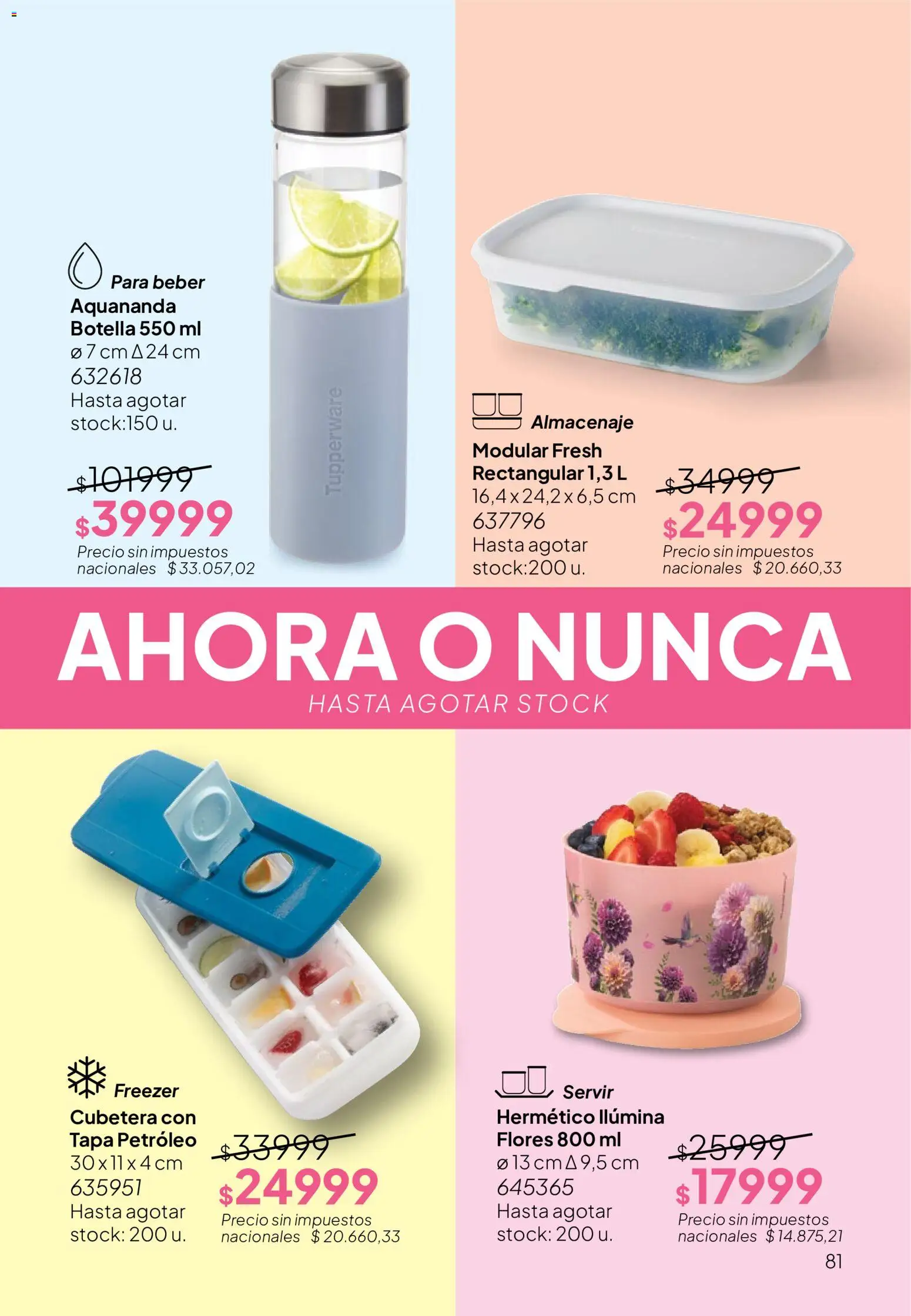 Vista previa del folleto de la tienda Tupperware válido desde el 04/08/2026 