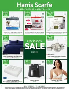 Preview of catalogue Harris Scarfe catalogue from shop Harris Scarfe valid 22/05/2026