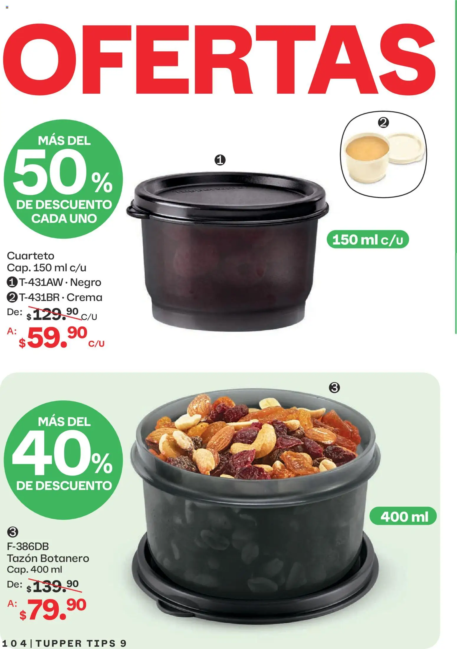 Vista previa las ofertas de la tienda Tupperware - Tupperware catálogo desde el 10/08/2026 