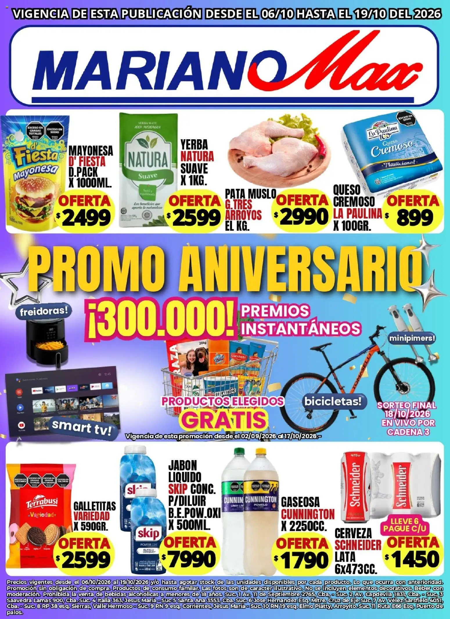 Vista previa del folleto de la tienda Mariano Max válido desde el 06/10/2026 