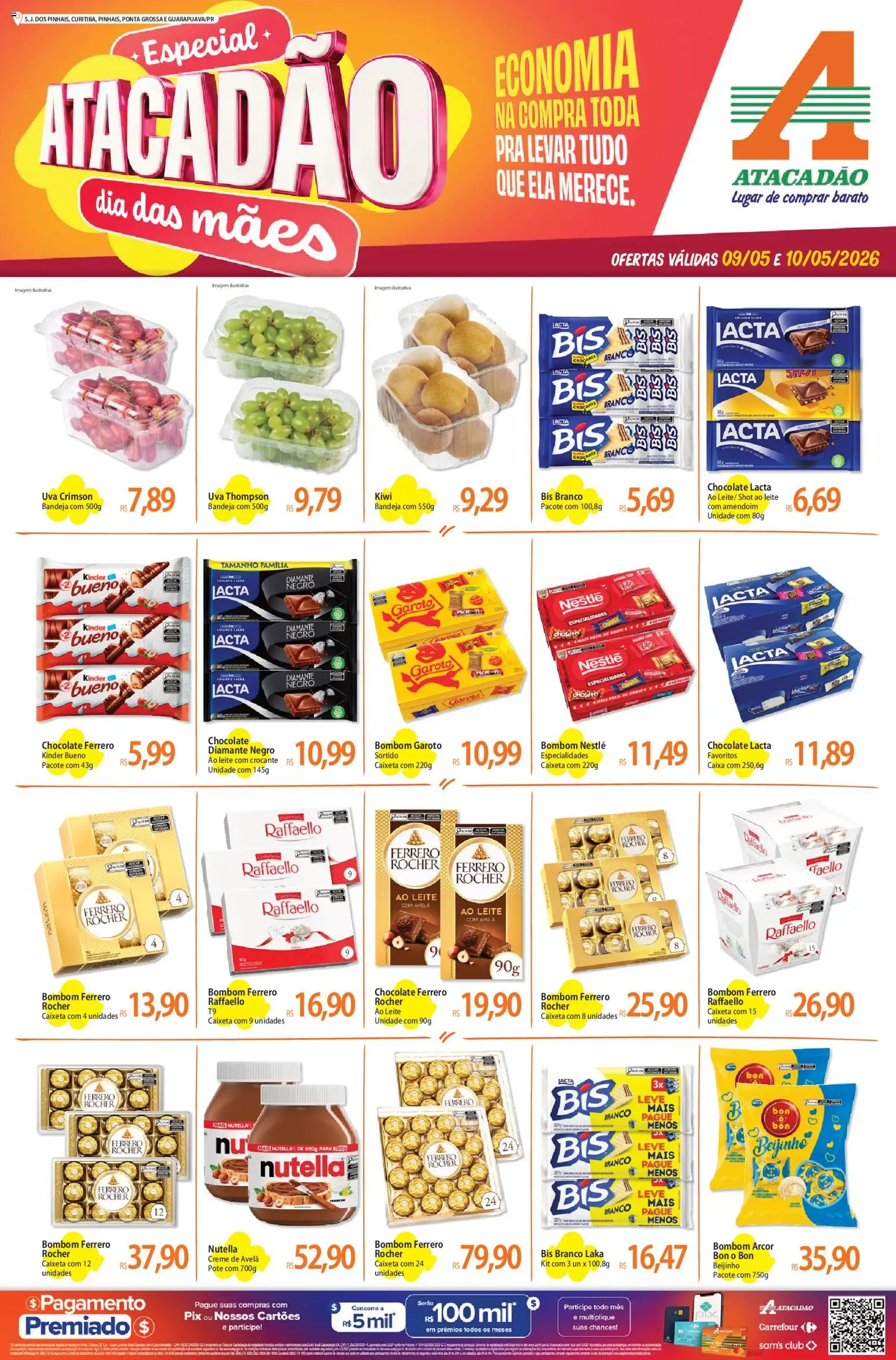 Pré-Visualização do folheto "Atacadão ofertas - PR" da loja Atacadão válido a partir de 09/05/2026