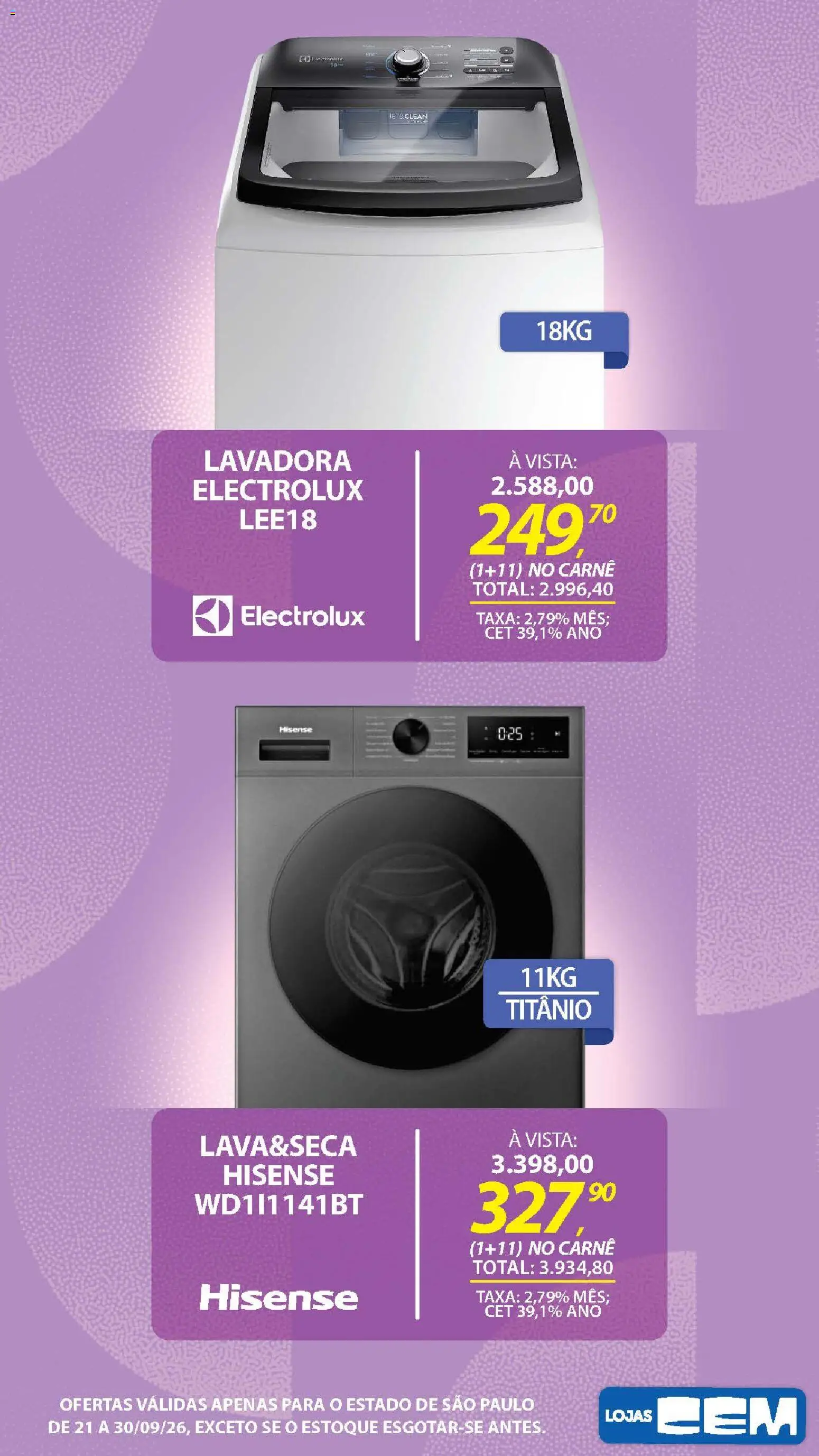 Ofertas Lojas Cem até 30/09/2026. - Página 42