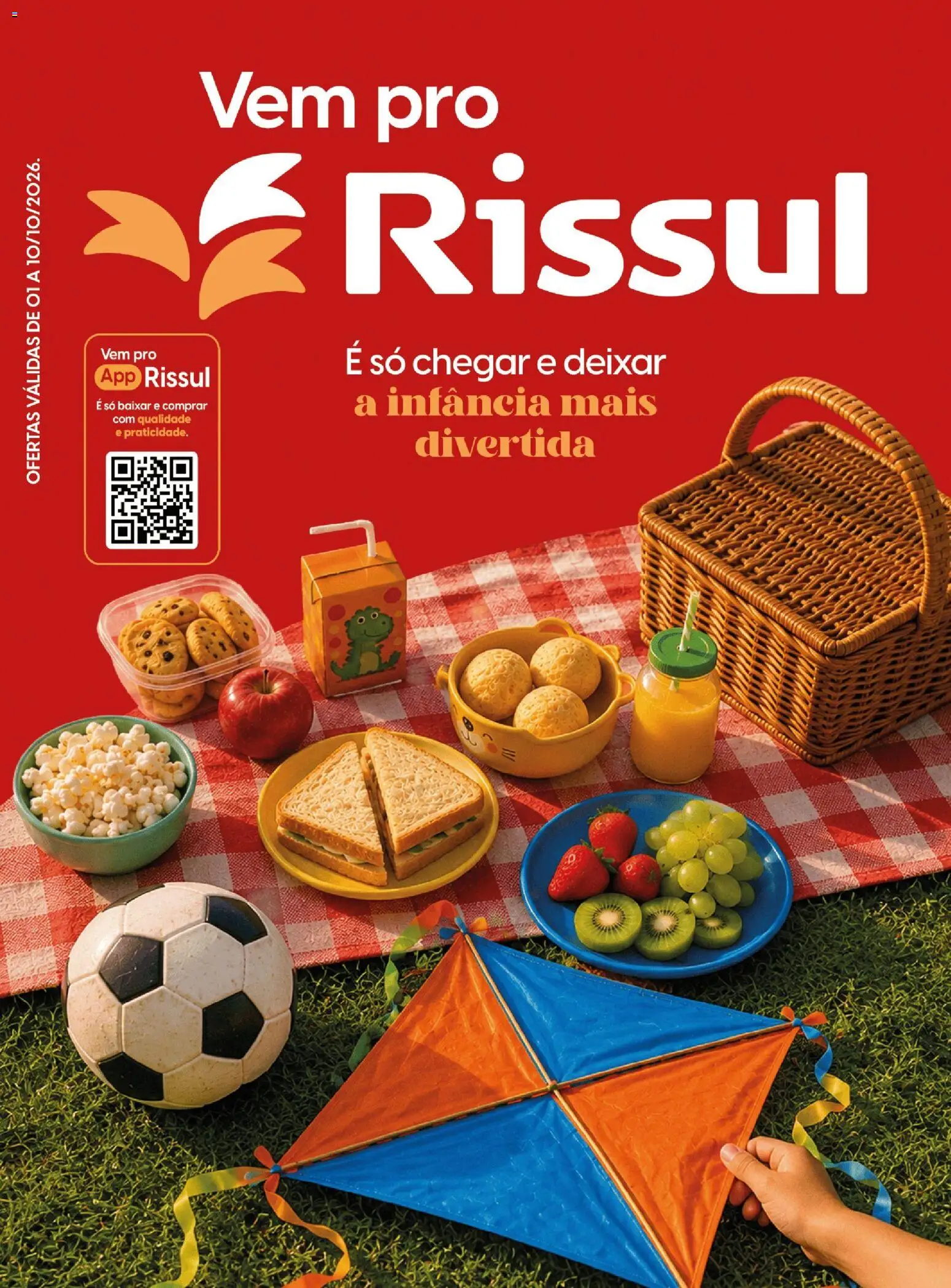 Pré-Visualização do folheto "Rissul ofertas Dia das Crianças" da loja Rissul válido a partir de 01/10/2026