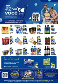 Pré-Visualização do folheto "Cometa Supermercados ofertas Clube Tem Mais Pra Você" da loja Cometa Supermercados válido a partir de 08/10/2026