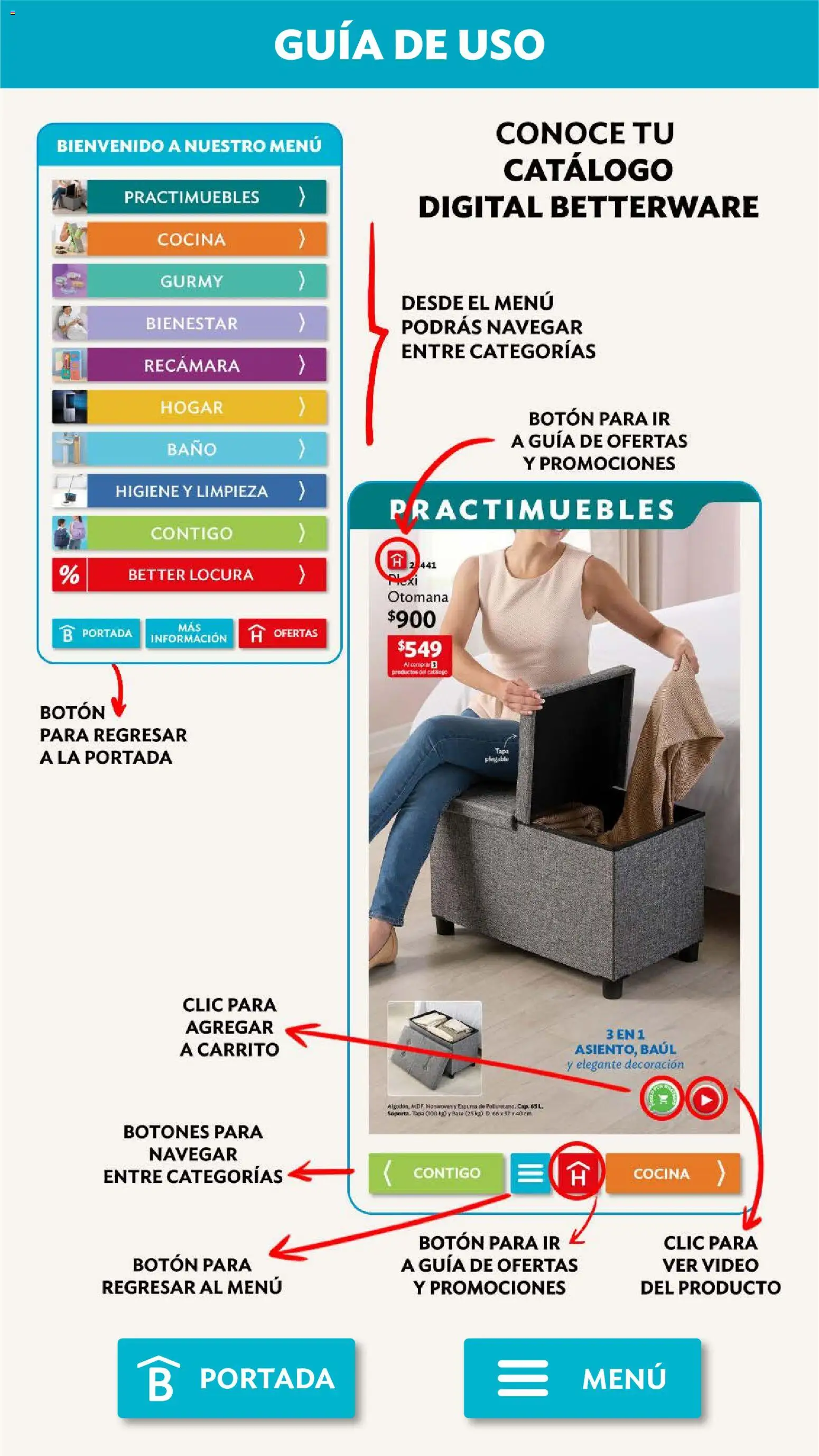 Vista previa las ofertas de la tienda Betterware - Betterware campaña 9 2026 desde el 31/08/2026 