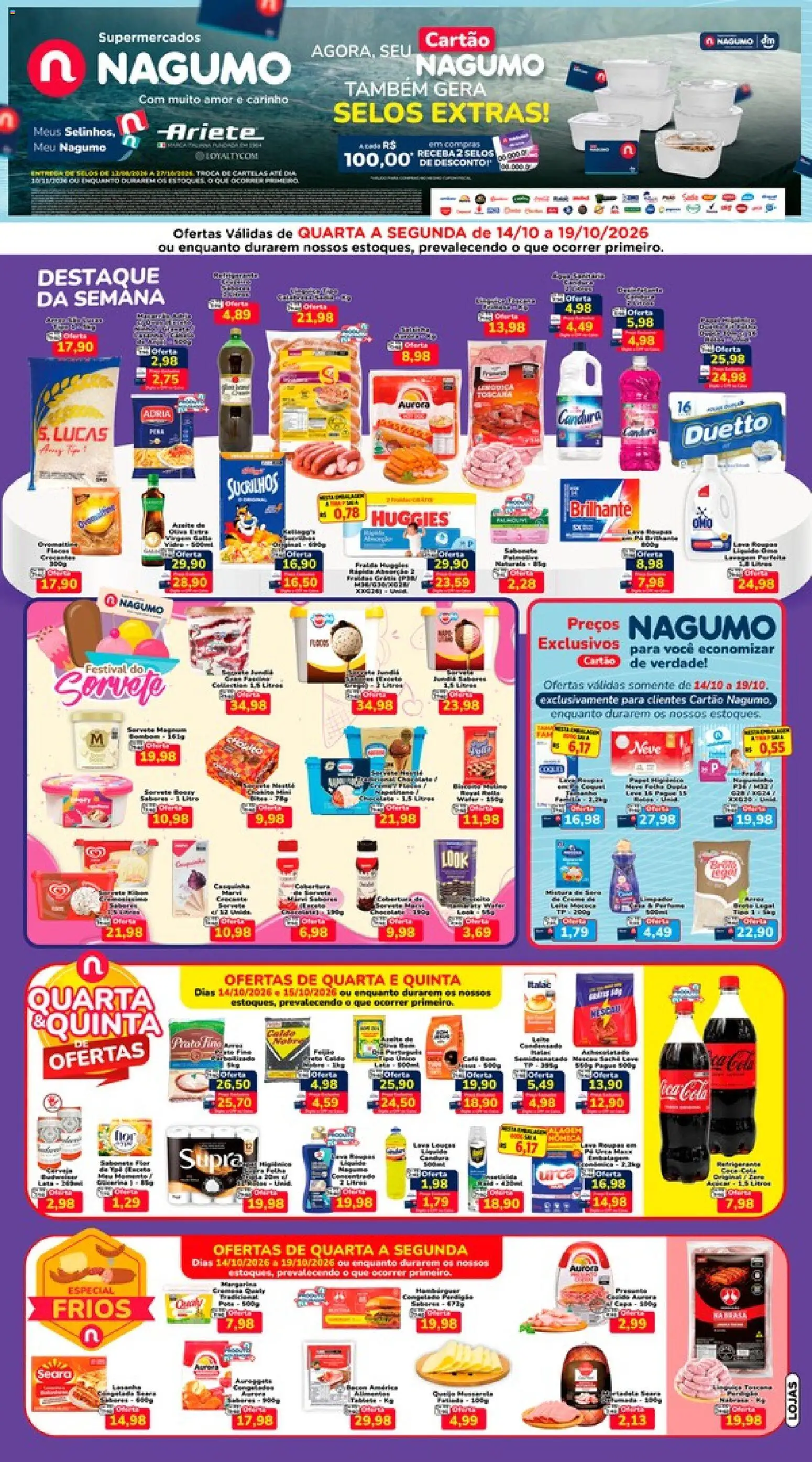 Pré-Visualização do folheto "Nagumo - Ofertas da semana" da loja Nagumo válido a partir de 14/10/2026
