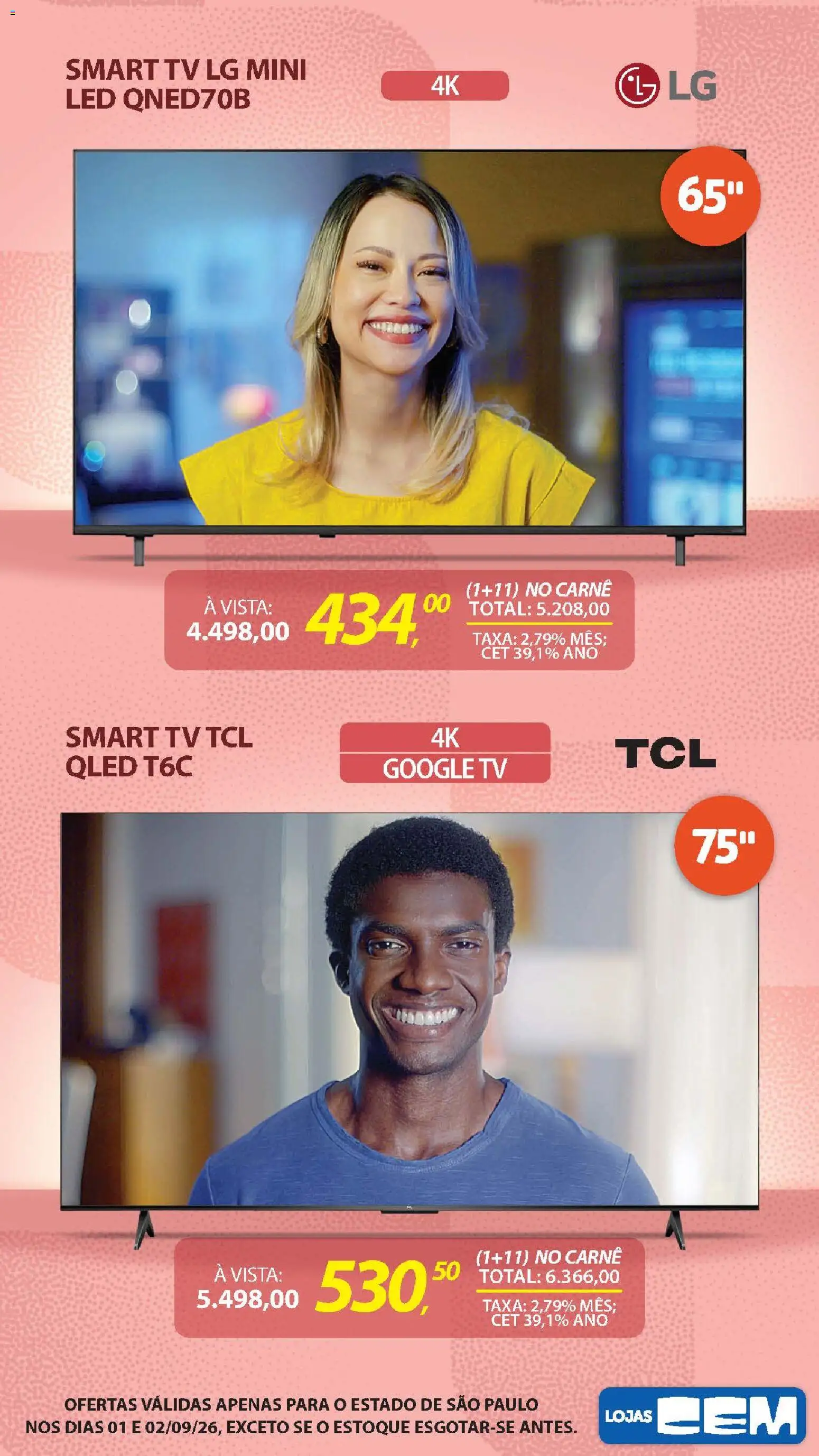 Ofertas Lojas Cem até 19/09/2026. - Página 74