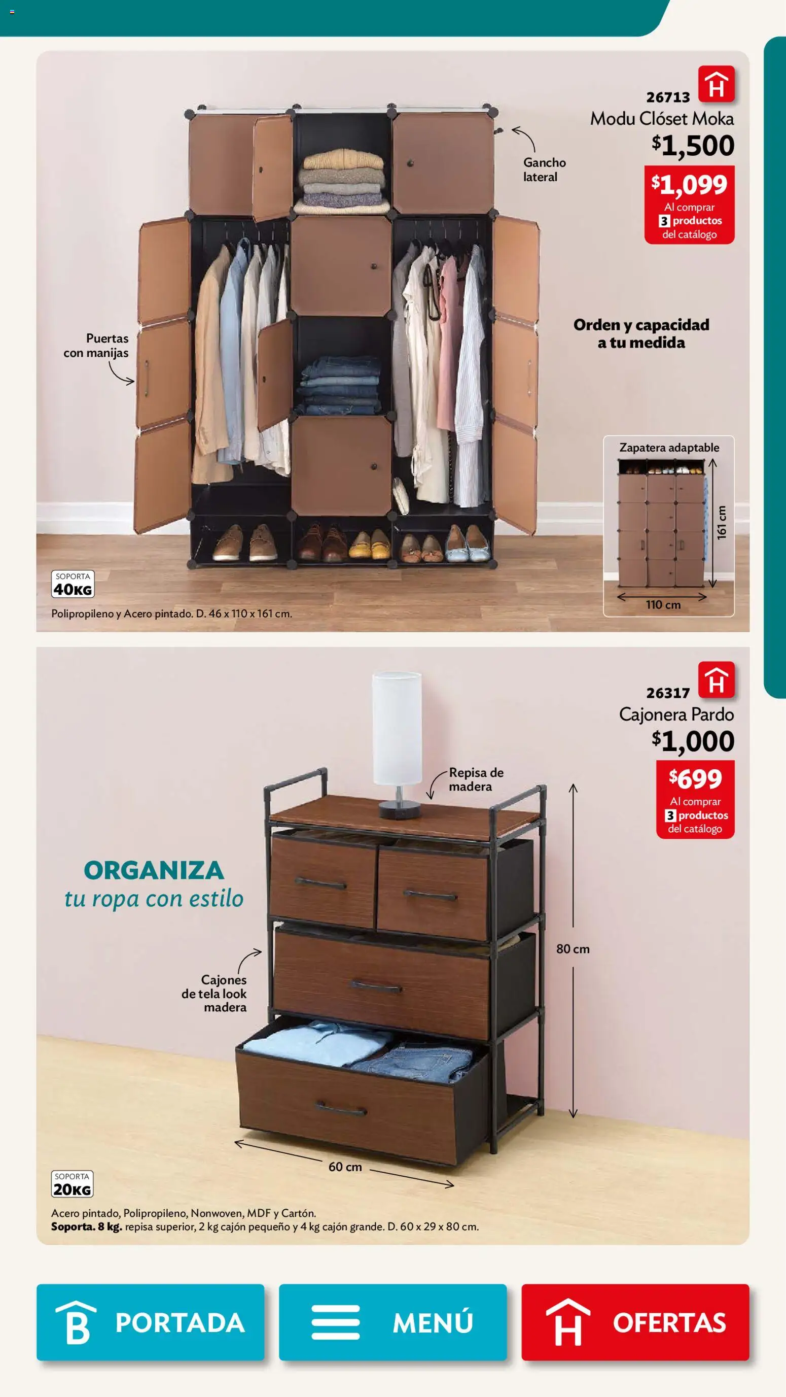 Vista previa las ofertas de la tienda Betterware - Betterware campaña 8 2026 desde el 03/08/2026 