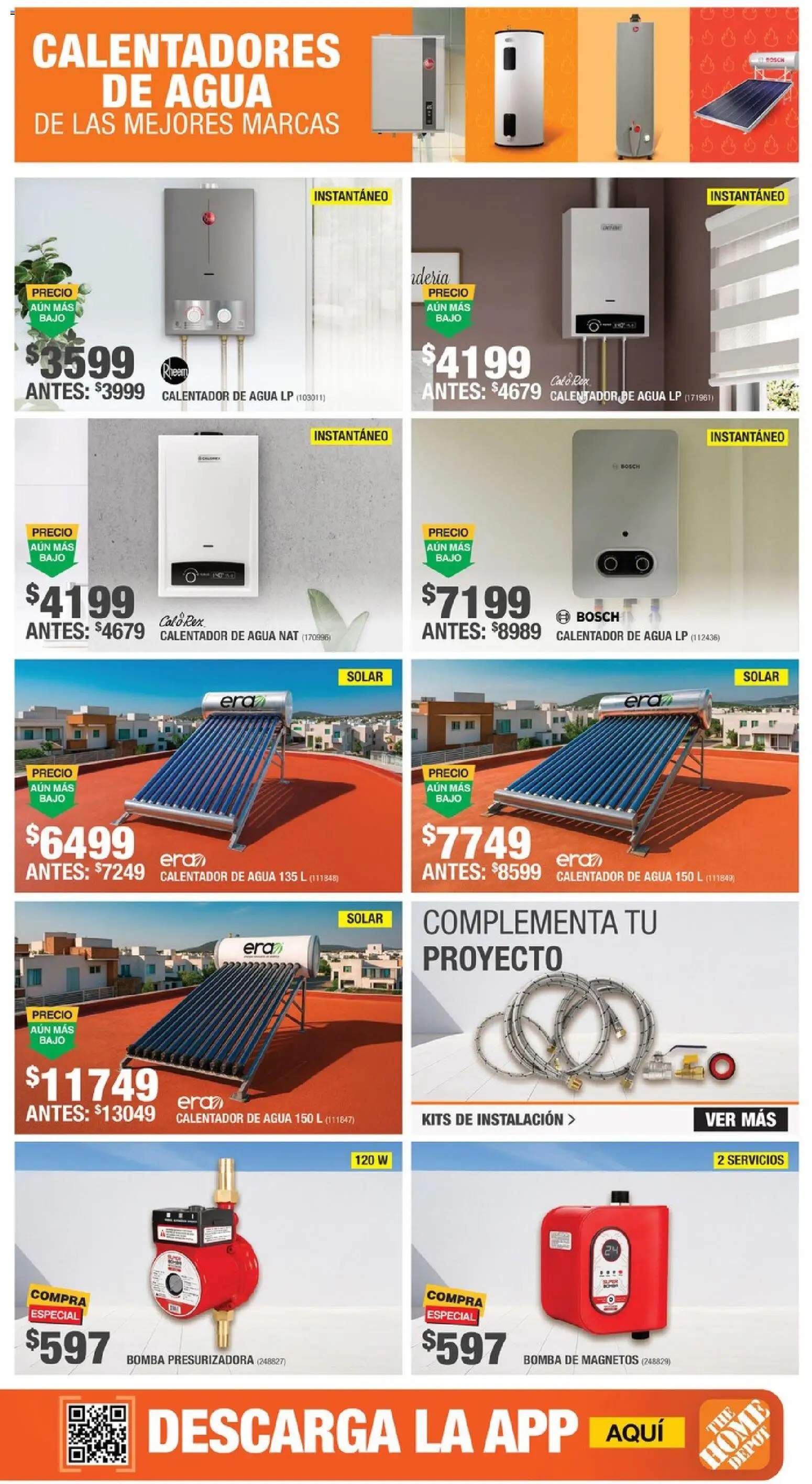 Vista previa las ofertas de la tienda Home Depot - Home Depot catálogo desde el 10/08/2026 