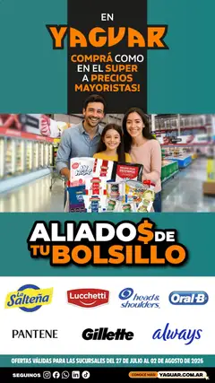 Vista previa del folleto de la tienda Yaguar válido desde el 27/07/2026 