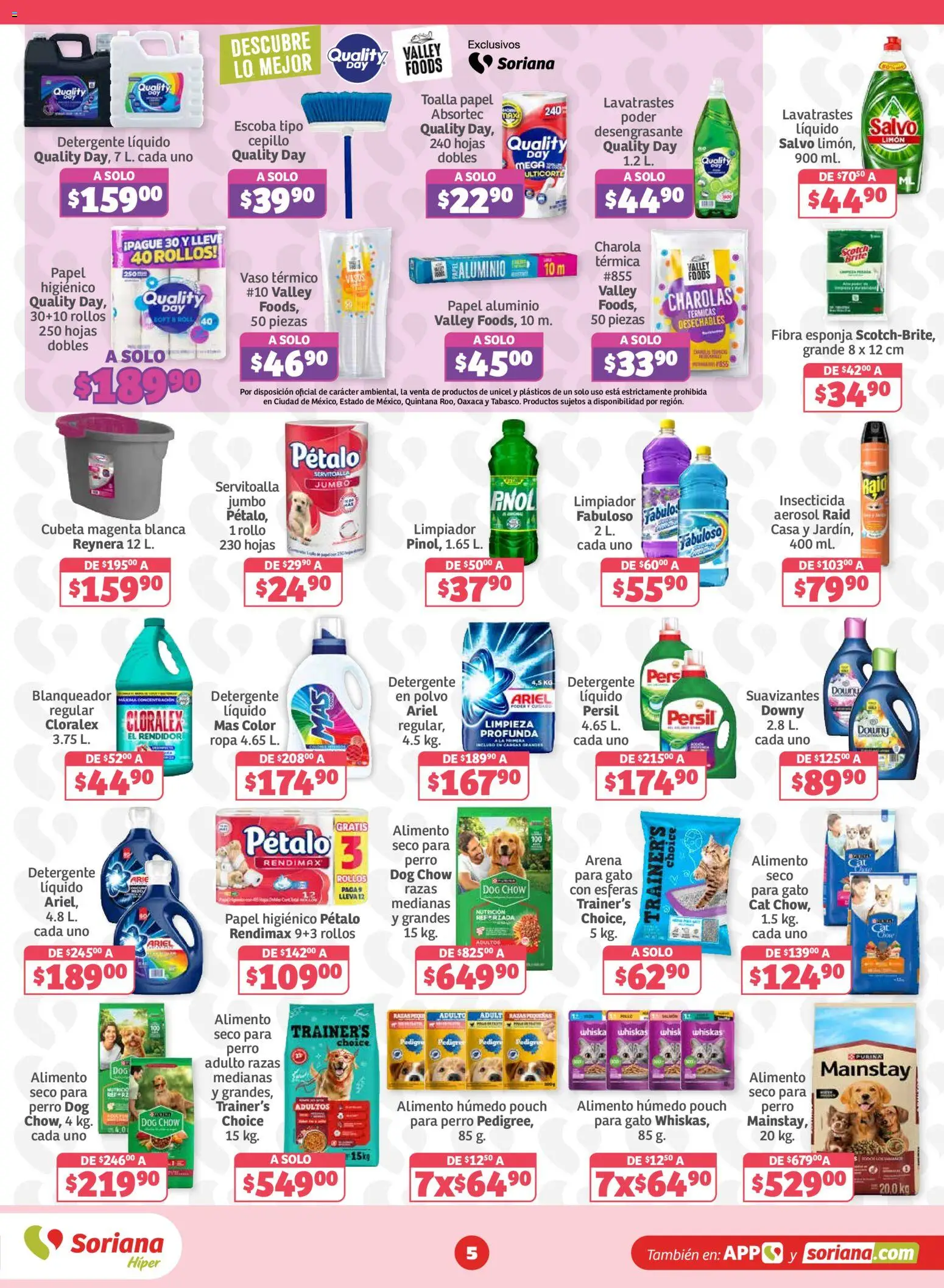 Vista previa las ofertas de la tienda Soriana - Soriana Oferta se dice Soriana Híper Nacional desde el 28/08/2026 