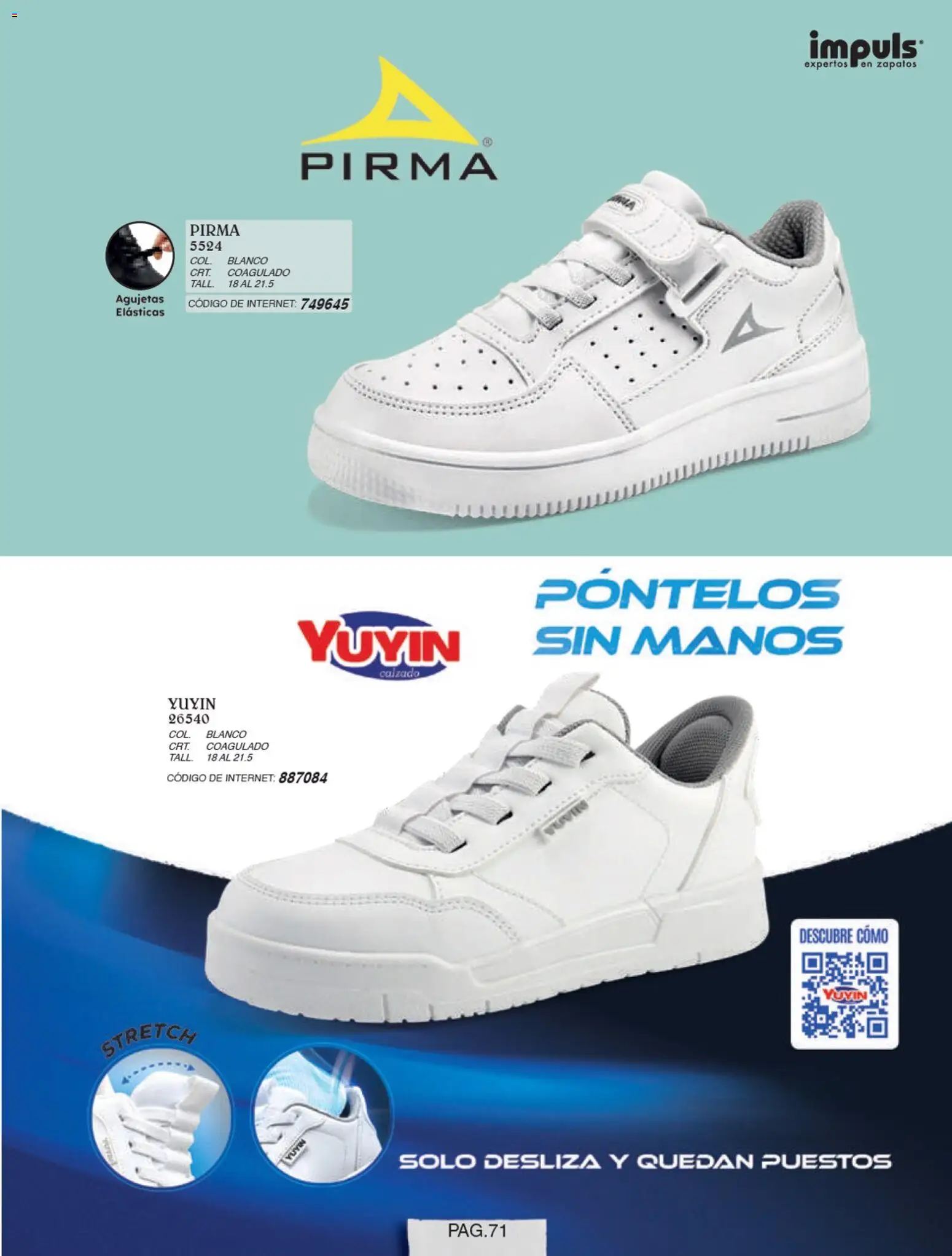Vista previa las ofertas de la tienda Impuls - Impuls catálogo Niño desde el 01/07/2026 