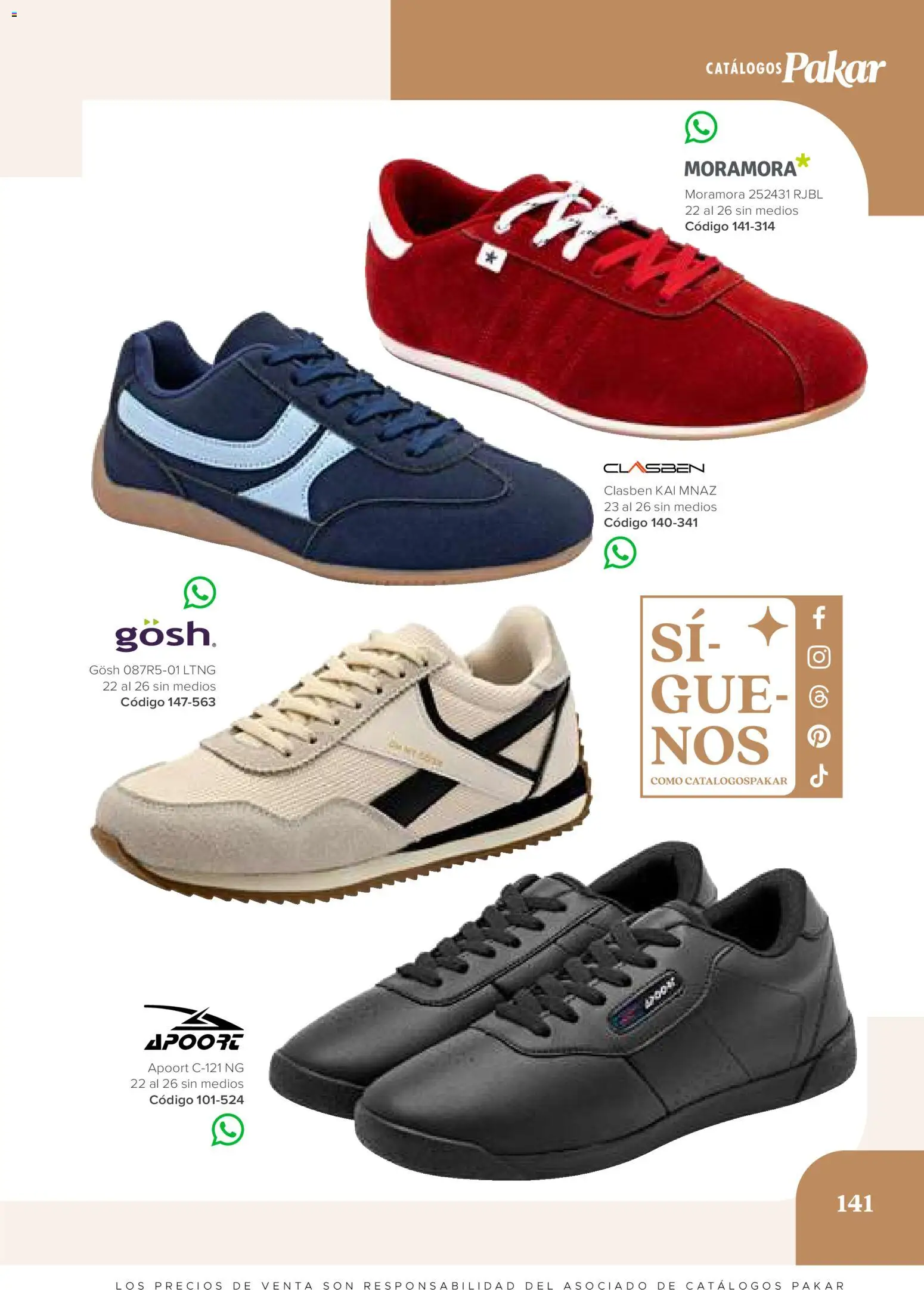 Vista previa las ofertas de la tienda SC Pakar - SC Pakar catálogo Junior desde el 31/07/2026 