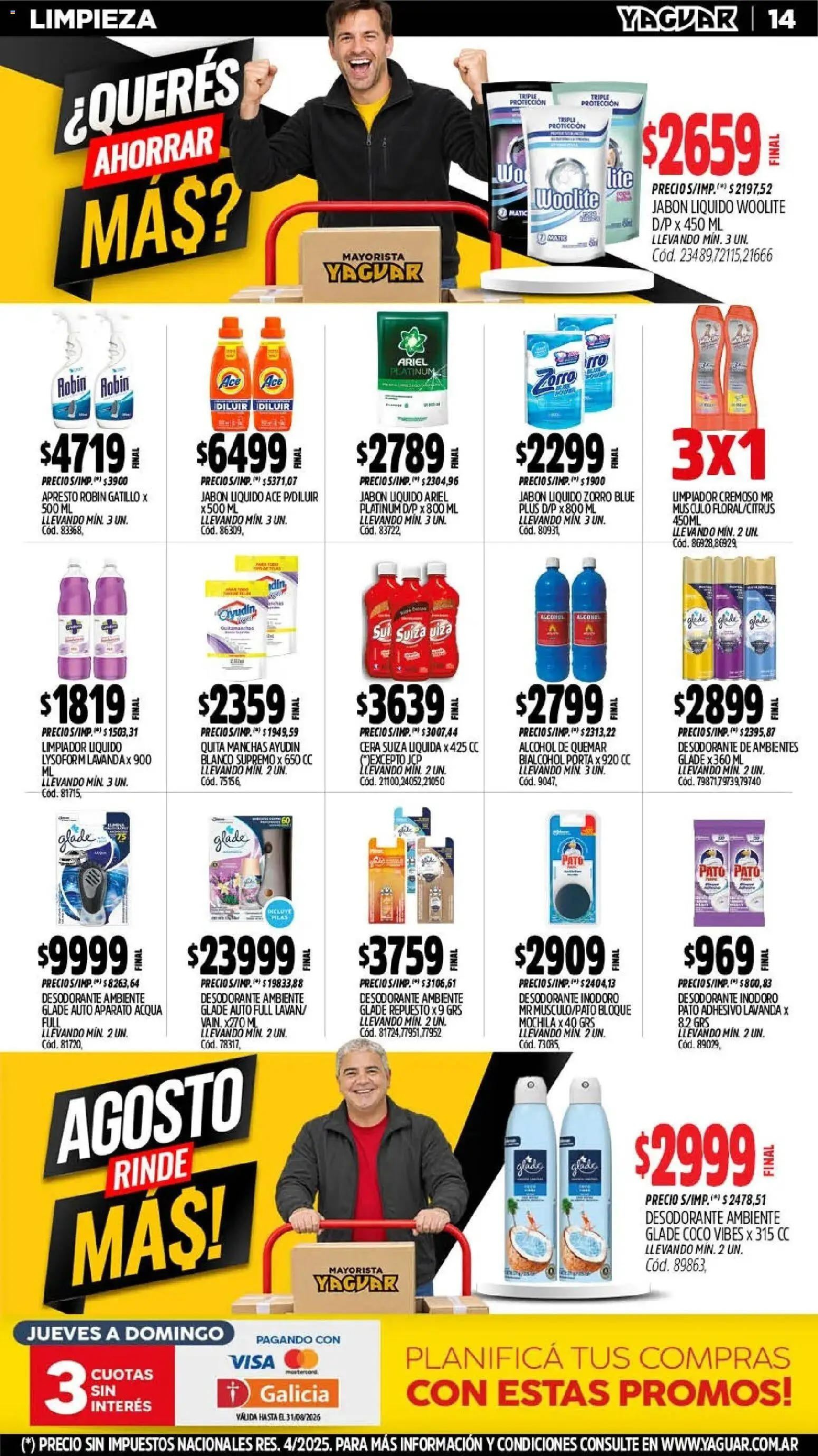 Vista previa del folleto de la tienda Yaguar válido desde el 17/07/2026 