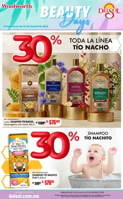 Vista previa las ofertas de la tienda Del Sol y Woolworth - Del Sol y Woolworth catálogo desde el 23/07/2026 