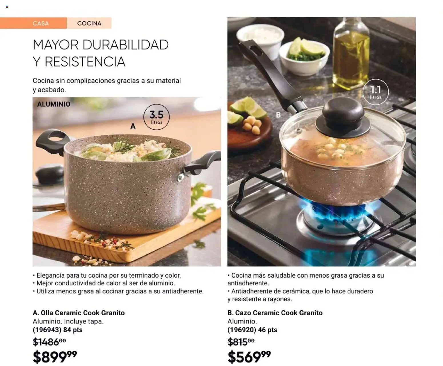 Vista previa las ofertas de la tienda AVON - Casa & Estilo 4 2026 desde el 20/02/2026 - Cocina, Olla