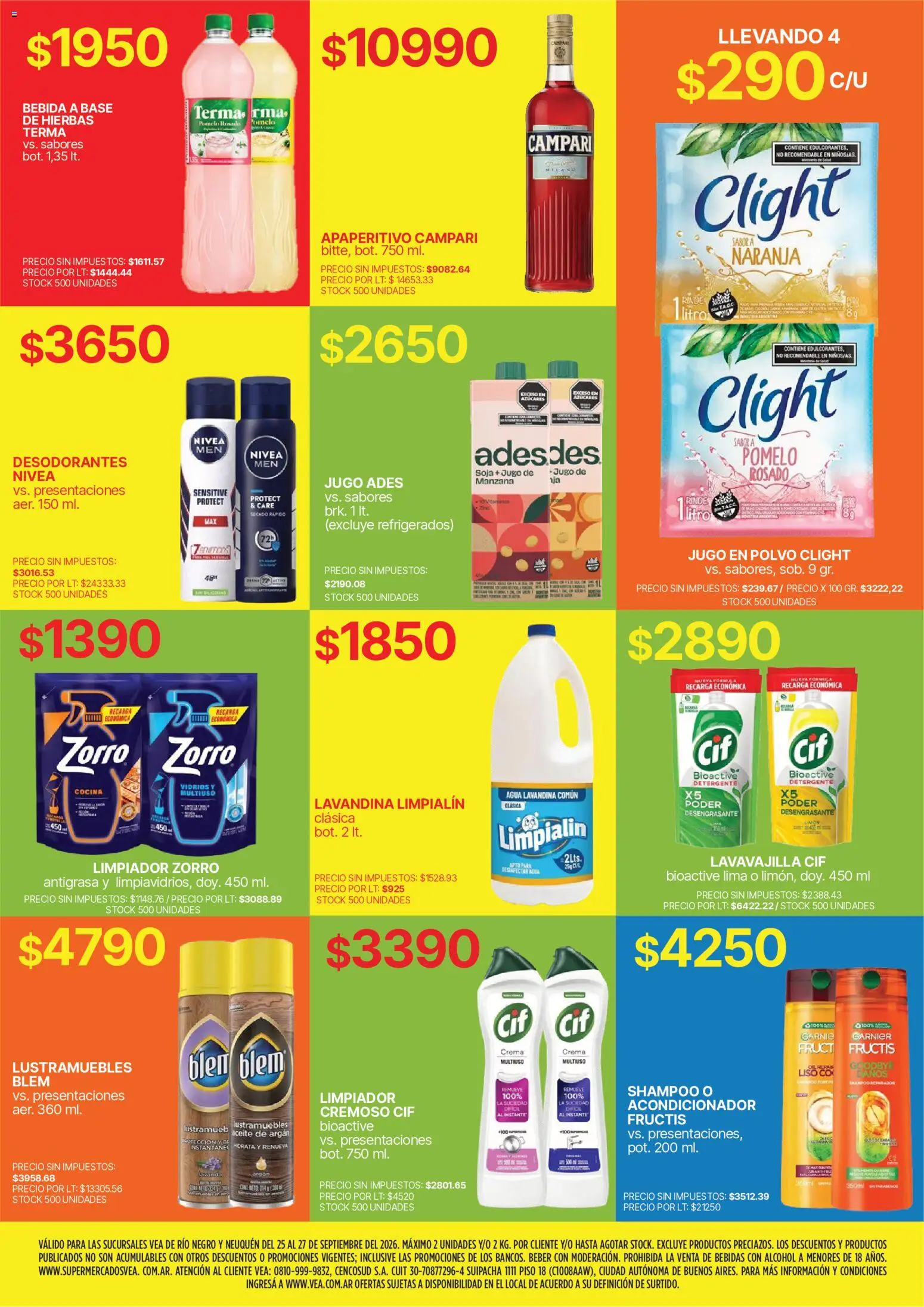 Vista previa del folleto de la tienda Vea válido desde el 25/09/2026 