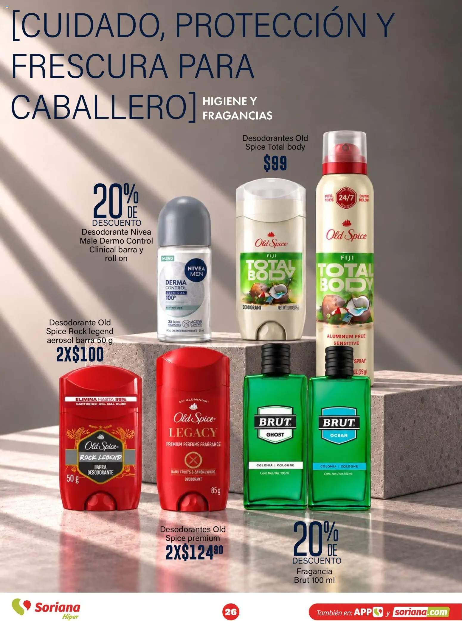 Vista previa las ofertas de la tienda Soriana - Soriana Híper - Modo #Glowing desde el 30/09/2026 - Perfume, Desodorante, Body, Barra, Fragancia