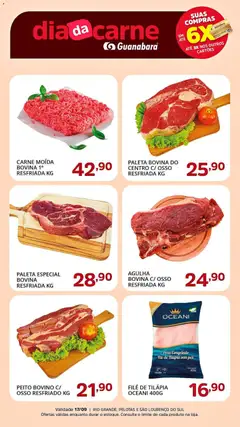 Pré-Visualização do folheto "Supermercado Guanabara - Ofertas da semana" da loja Supermercado Guanabara válido a partir de 17/09/2026