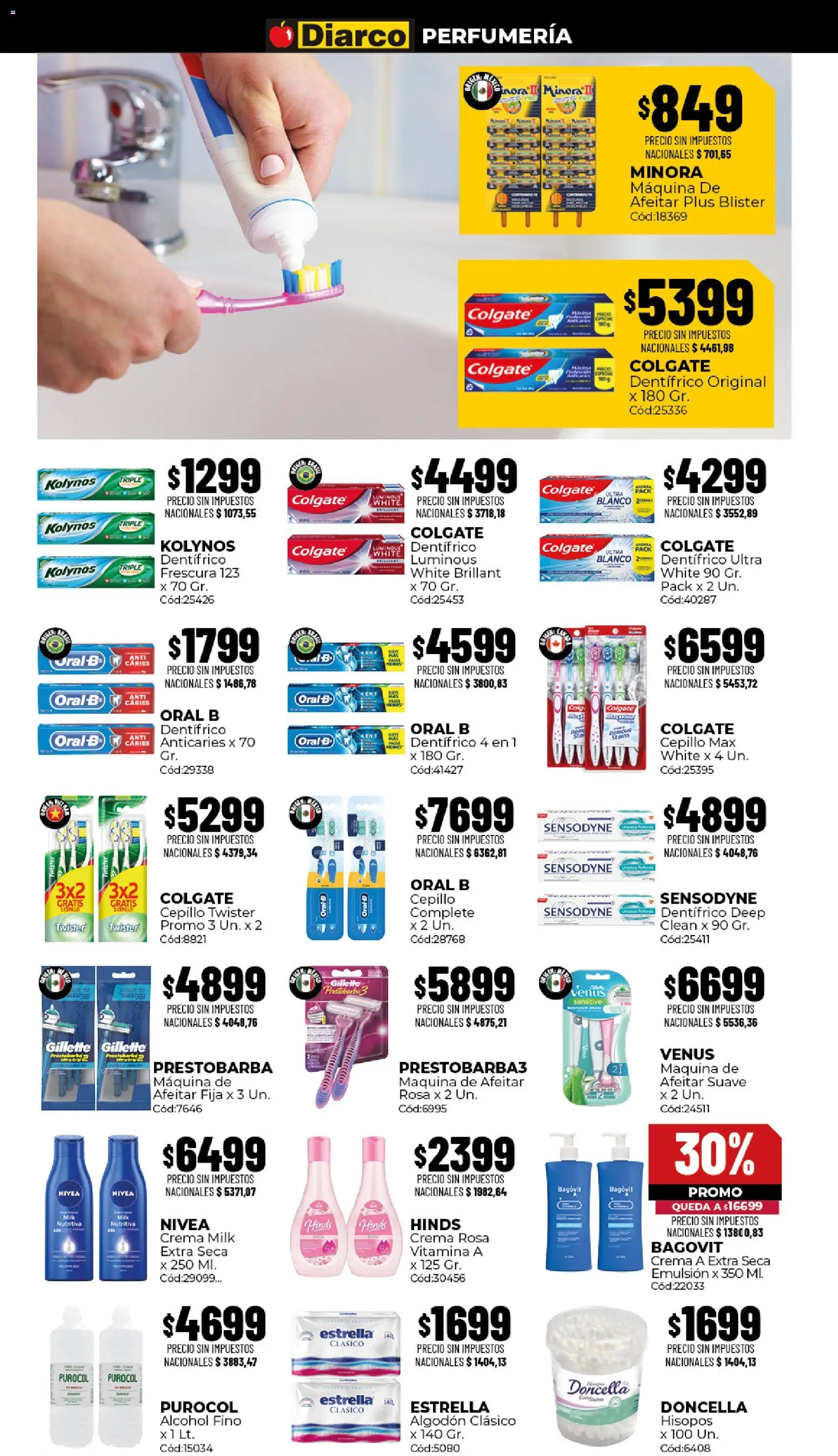 Vista previa del folleto de la tienda Diarco válido desde el 03/08/2026 
