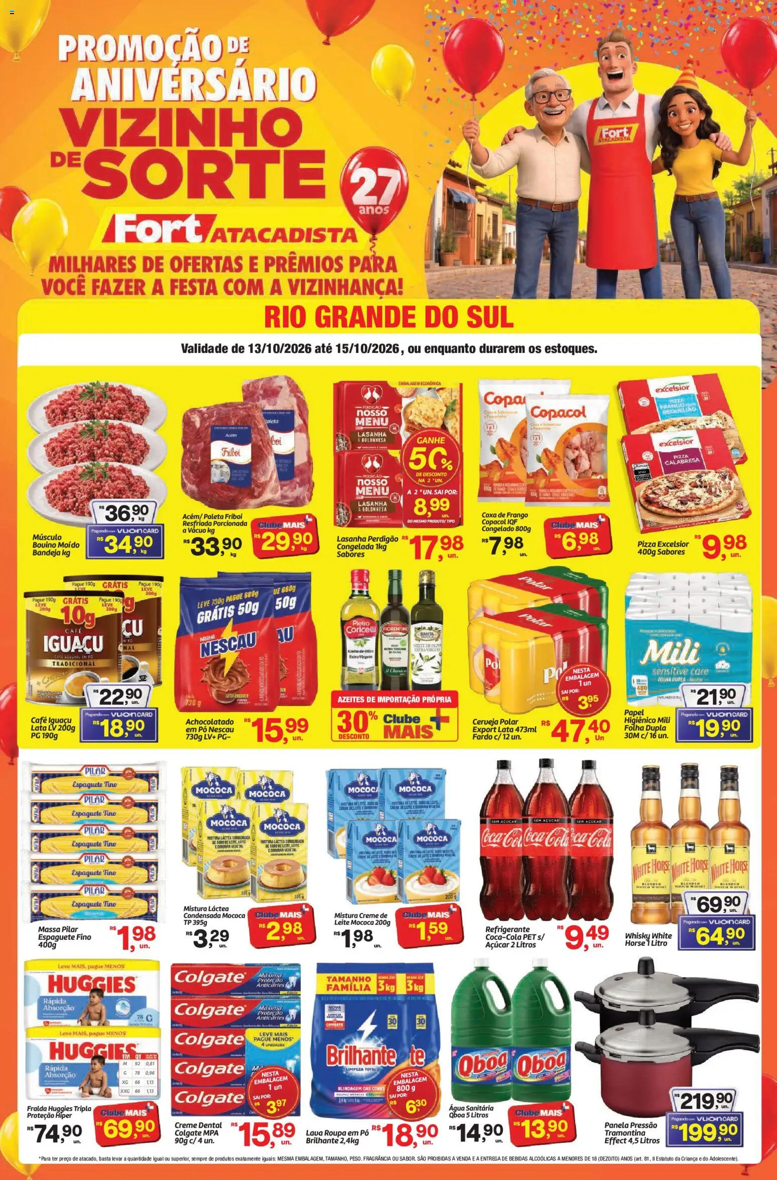 Pré-Visualização do folheto "Fort Atacadista - Ofertas da semana" da loja Fort Atacadista válido a partir de 13/10/2026