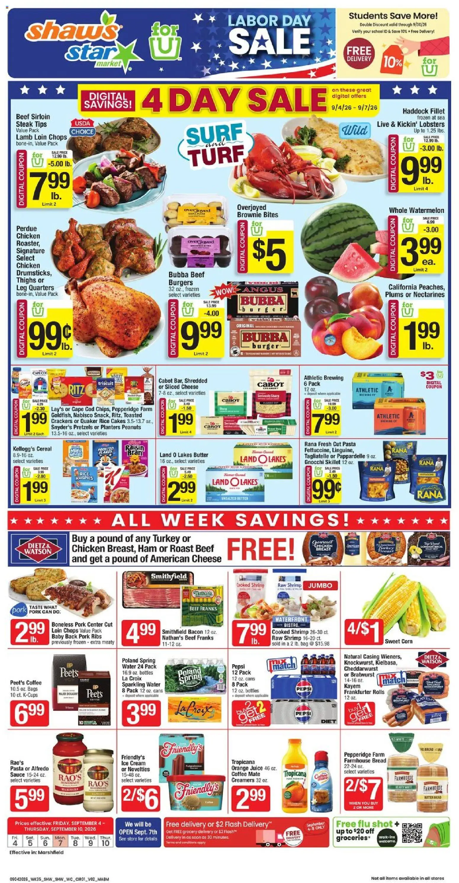Ad Preview of Star Market Star Market Weekly Ad from 09/04/2026