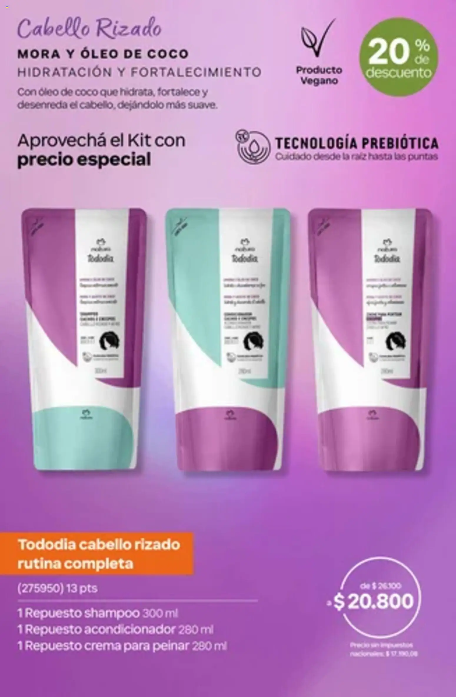 Vista previa del folleto de la tienda Natura válido desde el 01/10/2026 - Coco, Shampoo, Crema, Acondicionador