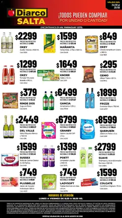 Vista previa del folleto de la tienda Diarco válido desde el 24/08/2026 