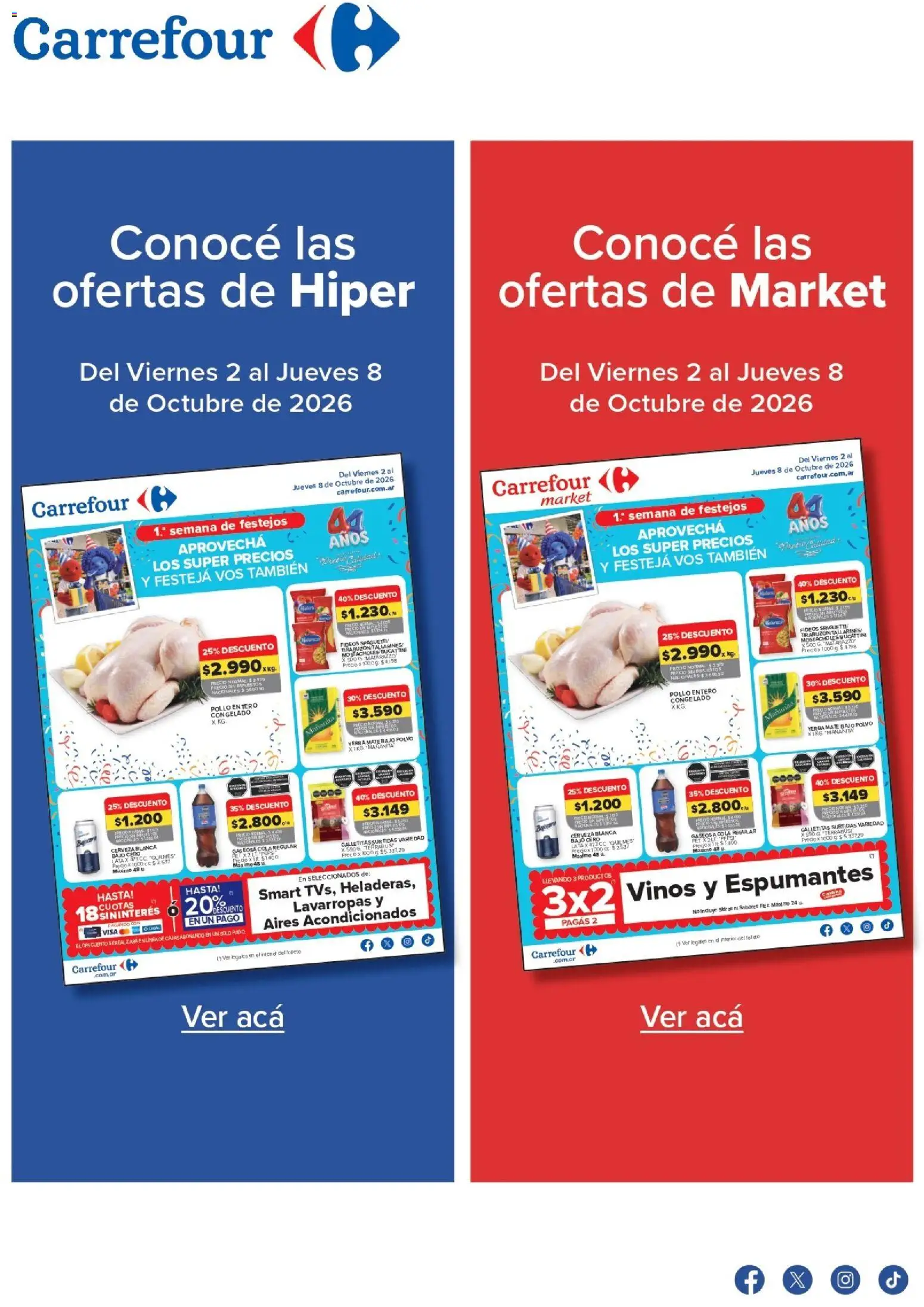 Vista previa del folleto de la tienda Carrefour válido desde el 02/10/2026 