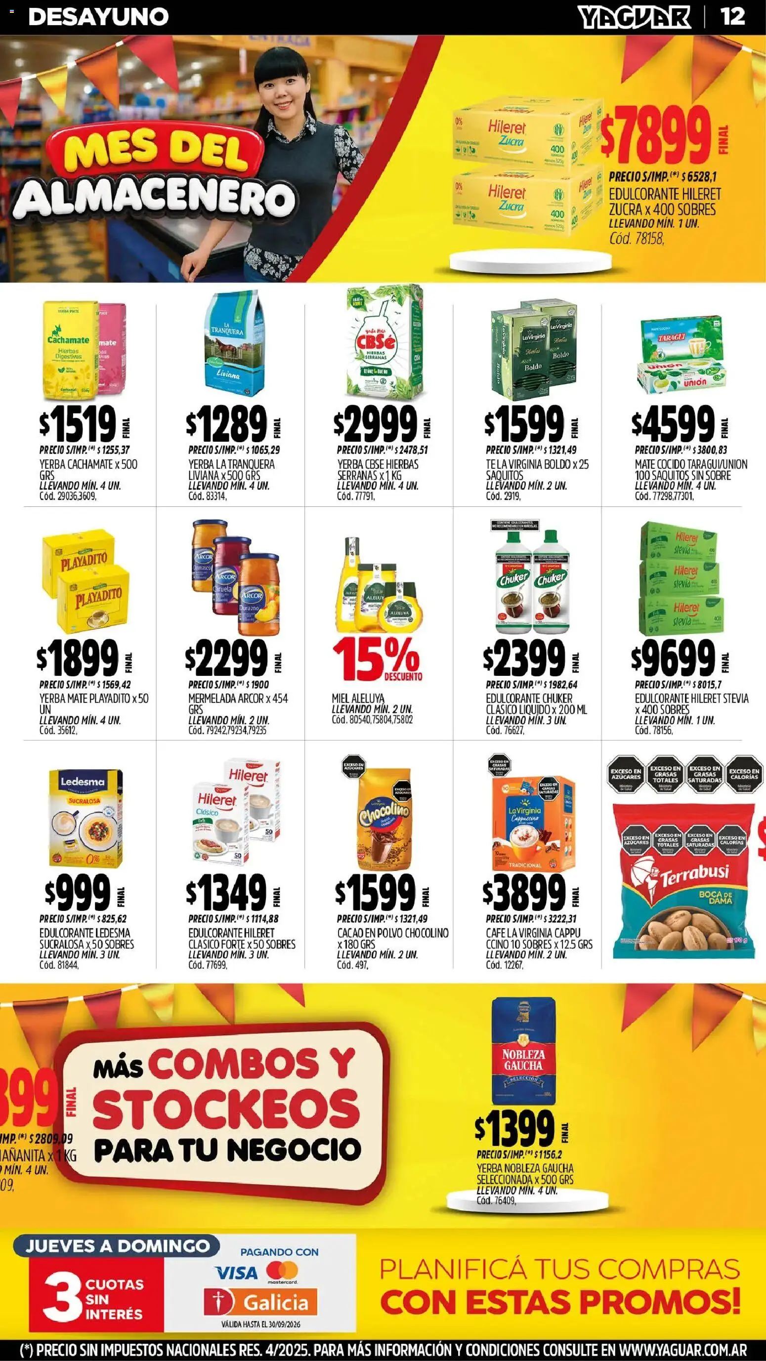 Vista previa del folleto de la tienda Yaguar válido desde el 31/08/2026 