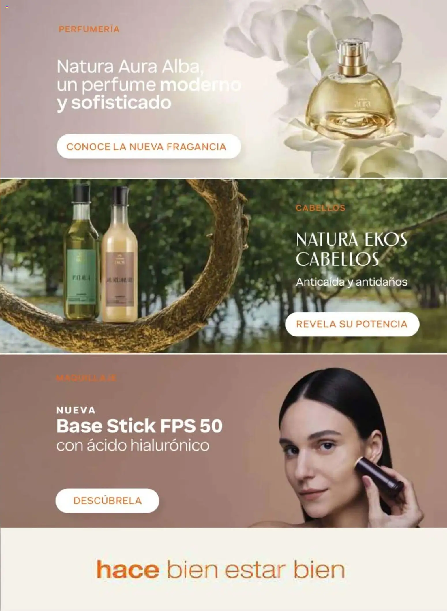 Vista previa las ofertas de la tienda Natura - Natura campaña 6 2026 desde el 02/04/2026 - Perfume, Maquillaje, Fragancia