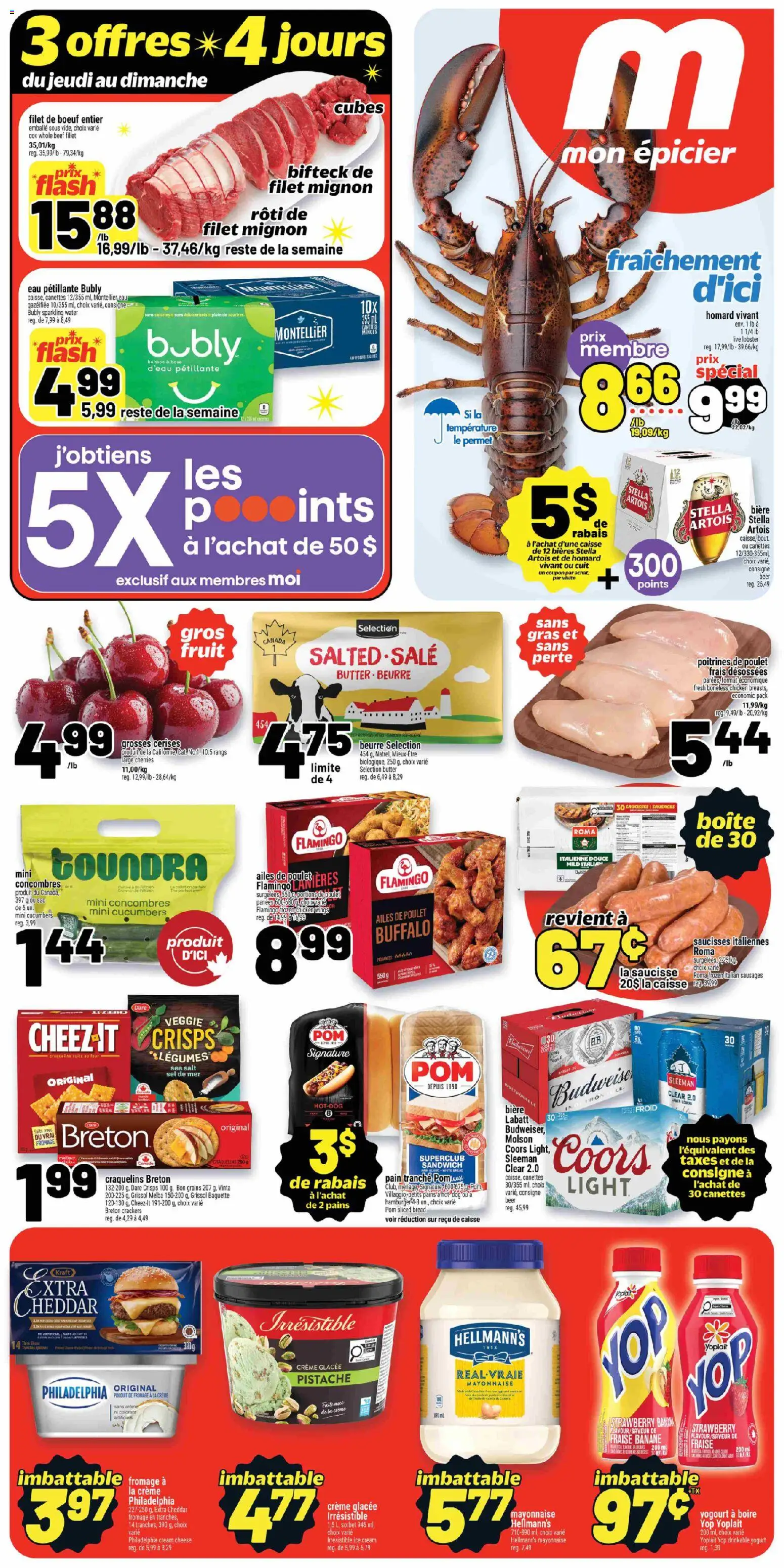 Preview of leaflet Metro circulaire - Pickering from shop Metro is valid from May 14, 2026