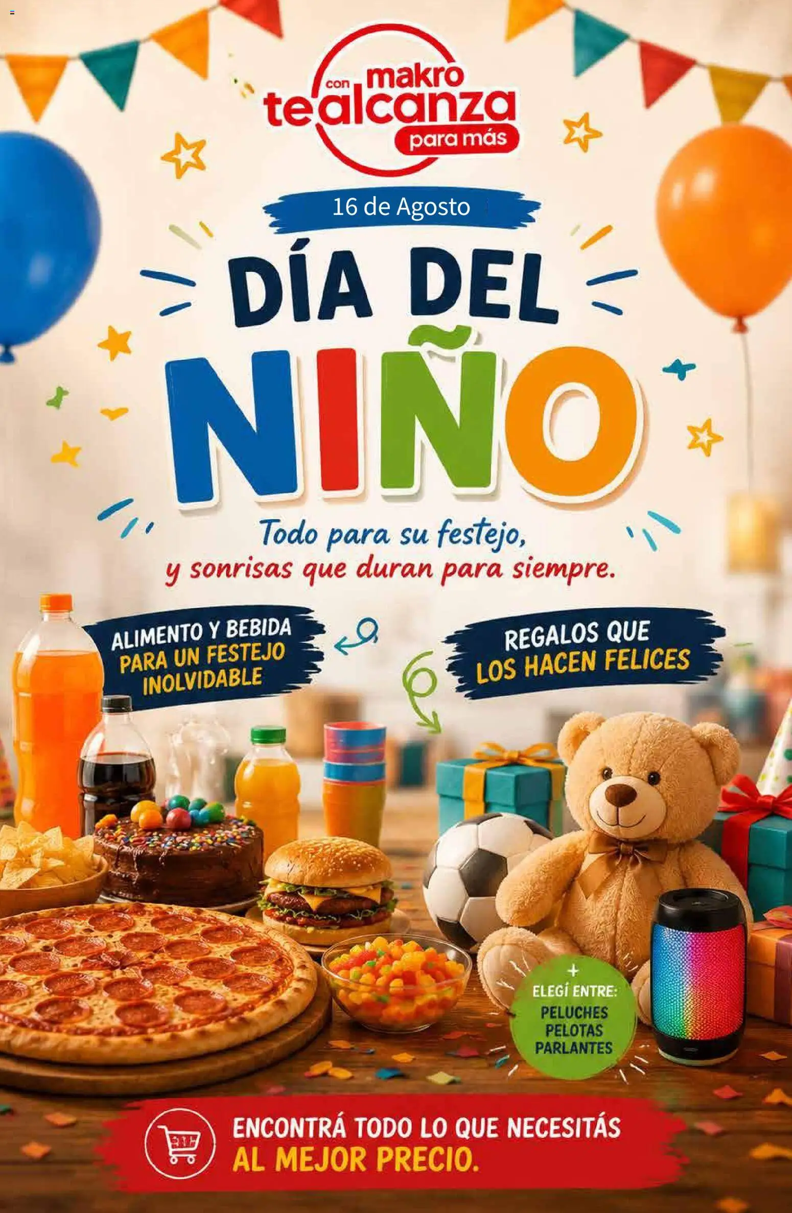 Vista previa del folleto de la tienda Makro válido desde el 14/08/2026 - Té, Peluches